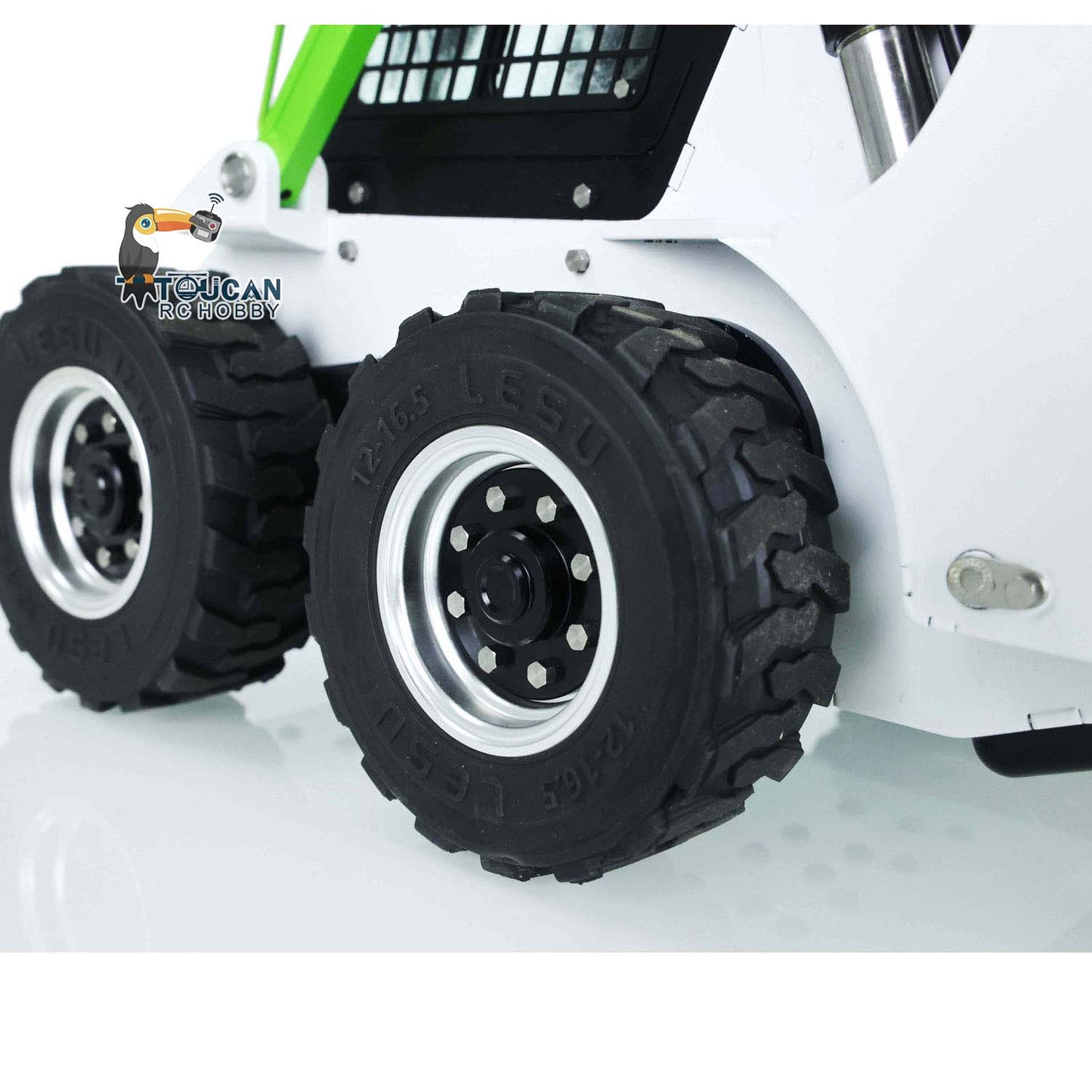 LESU 1/14 Metal Aoue LT5H Wheeled Skid-Steer Assembled RC Hydraulic Loader DIYLight RTR/KIT Versions for Options