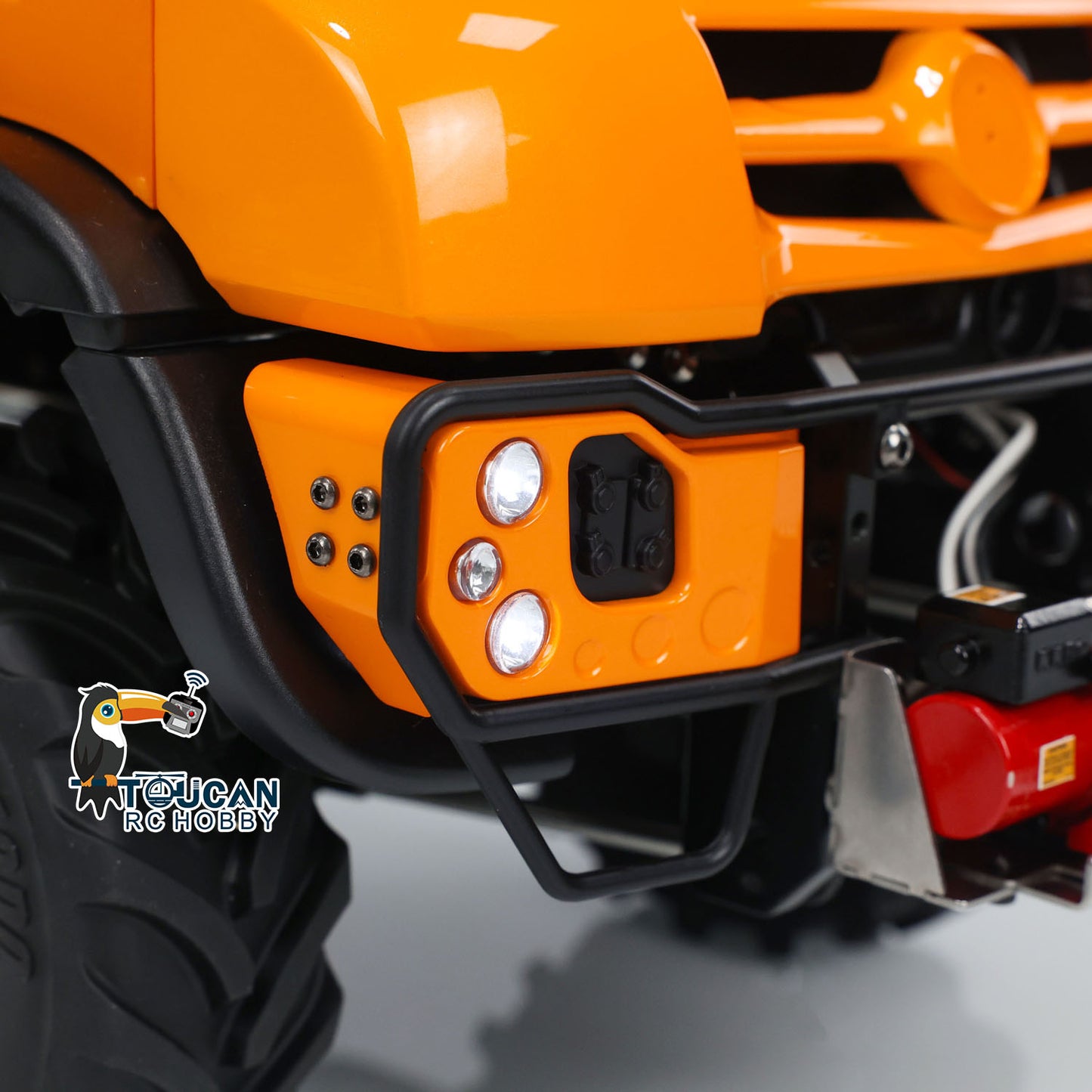 4X4 1/10 UNI U423 RC Off-road Vehicle Winch RTR Remote Control Rock Crawler Car Metal Bucket Brushed Motor ESC Differential Lock