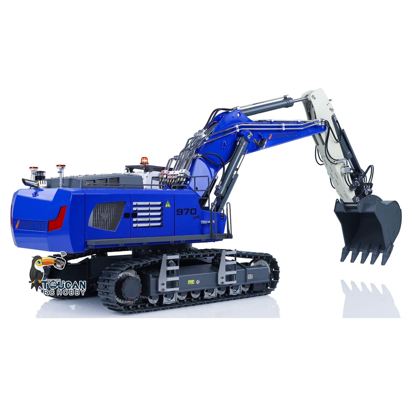 Kabolite K970 100S Pro 1/14 Hydraulic RC Diggers Excavator Metal Model Remote Control Construction Vehicle DIY Painted Assembled