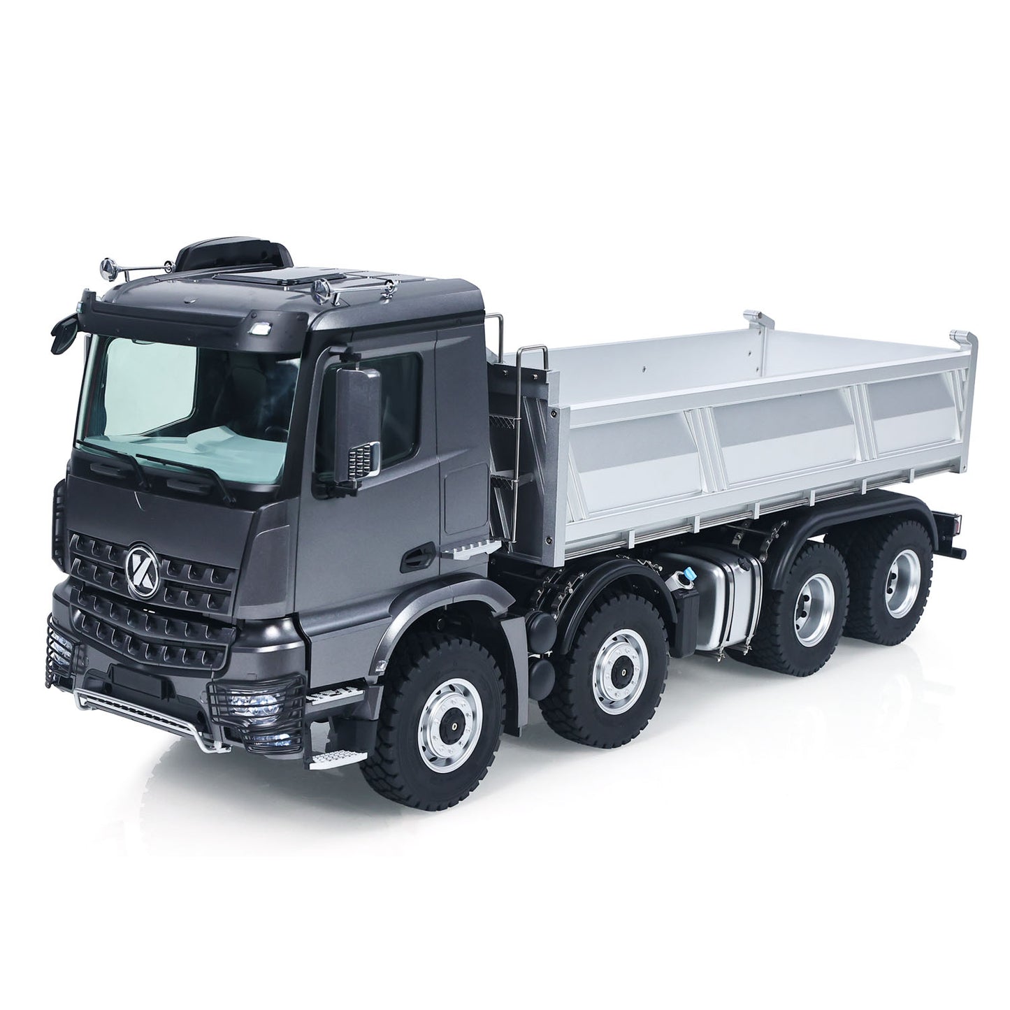 RTR Kabolite 8X8 1/14 RC Dump Truck K5703 Electric Lifting Remote Control Tipper Model 2Speed Gearbox Lights Sound System