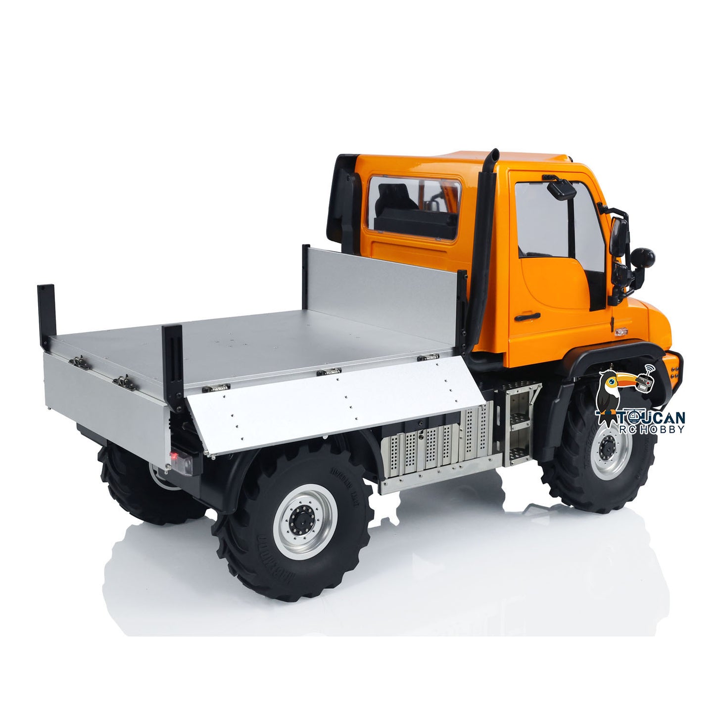 4X4 1/10 UNI U423 RC Off-road Vehicle Winch RTR Remote Control Rock Crawler Car Metal Bucket Brushed Motor ESC Differential Lock