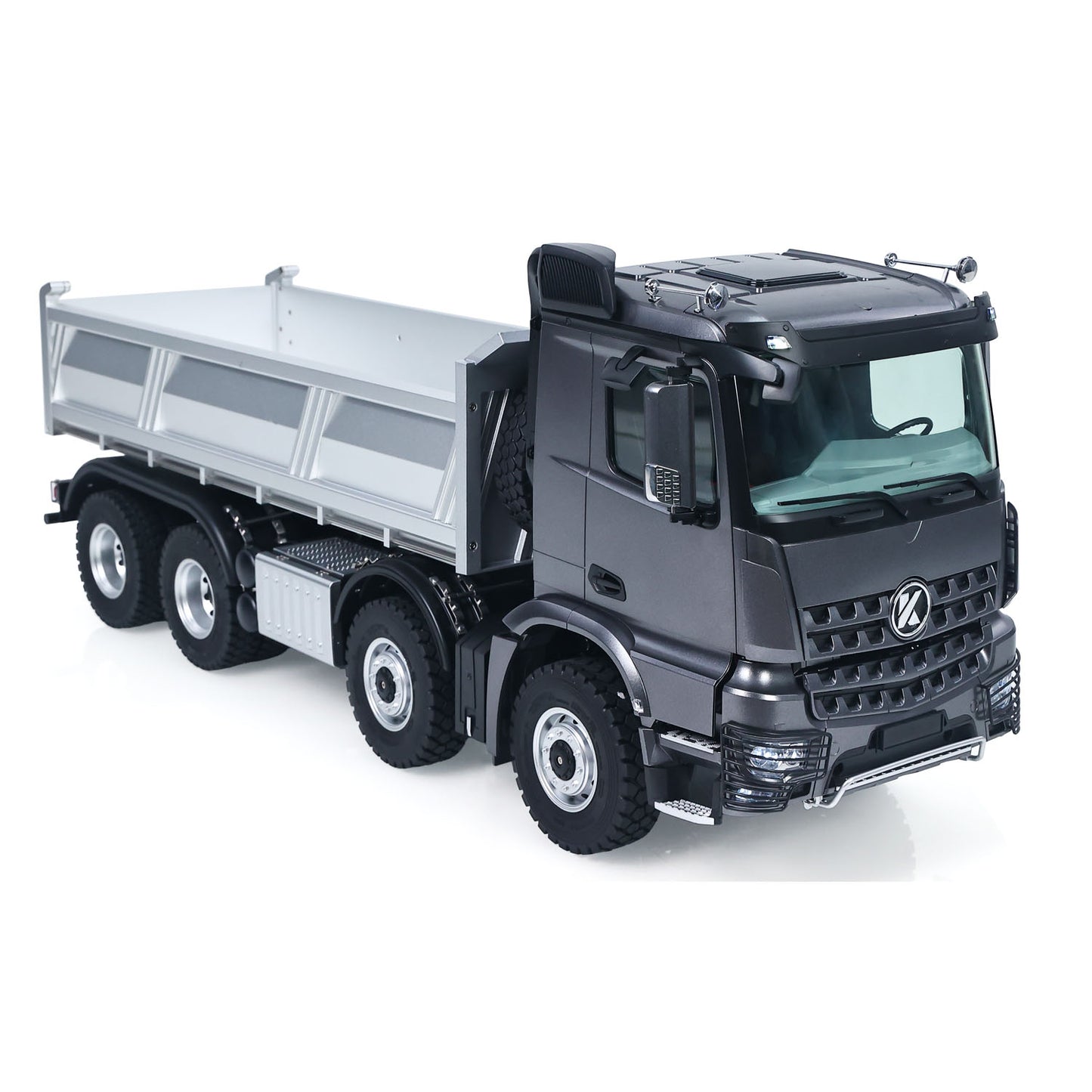 RTR Kabolite 8X8 1/14 RC Dump Truck K5703 Electric Lifting Remote Control Tipper Model 2Speed Gearbox Lights Sound System