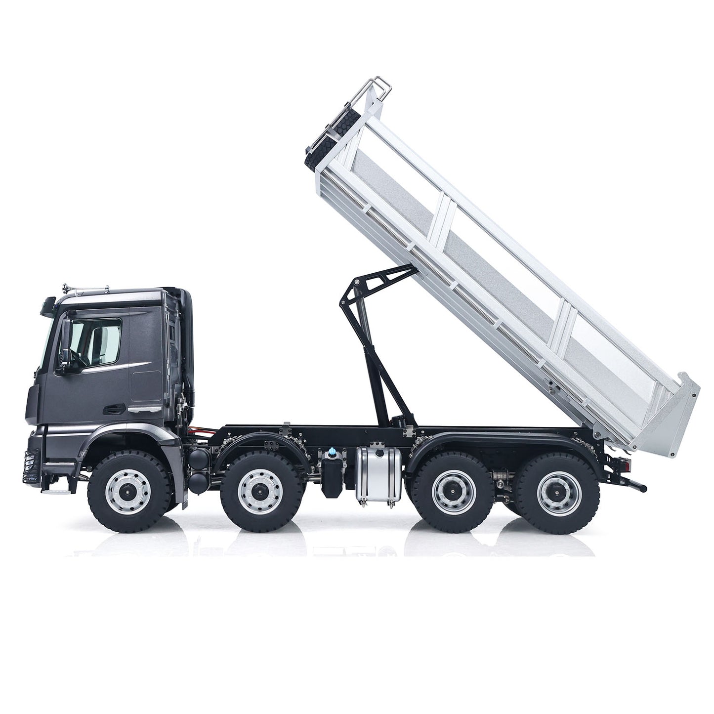 RTR Kabolite 8X8 1/14 RC Dump Truck K5703 Electric Lifting Remote Control Tipper Model 2Speed Gearbox Lights Sound System
