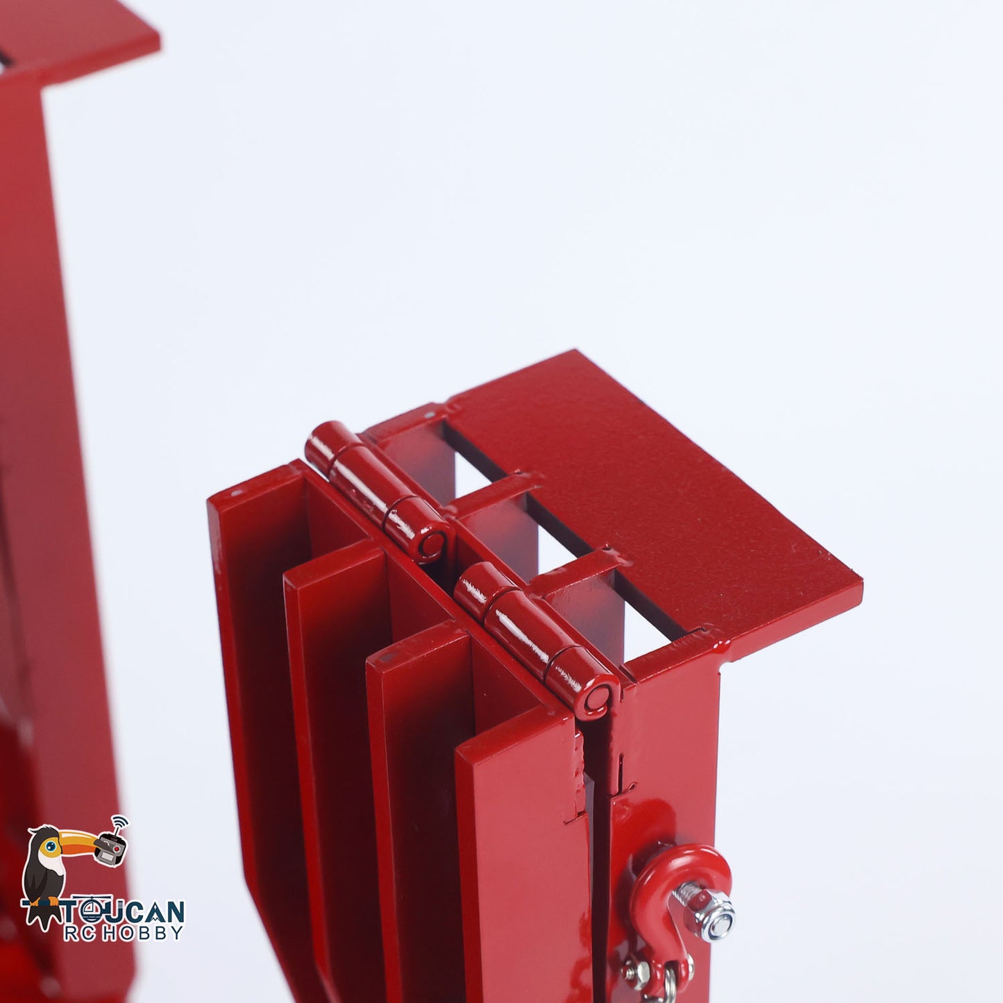 Metal 4-axle Full Trailer for 1/14 RC Tractor Truck Remote Control Car Simulation Hobby Model DIY Electric Tail-board