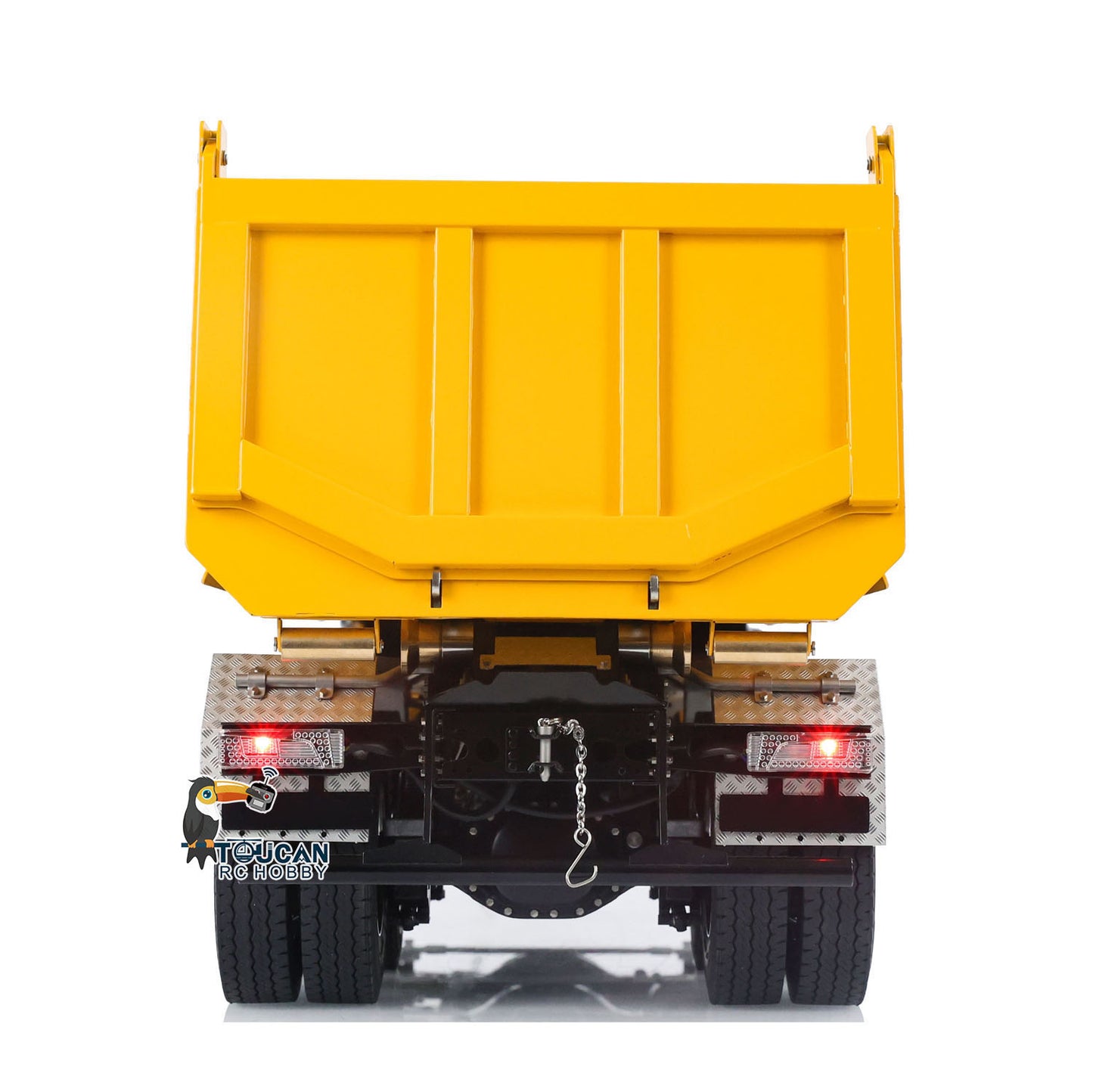 Metal 1/14 Remote Control Hydraulic Dump Truck 8x8 Full Tipper Car Differential