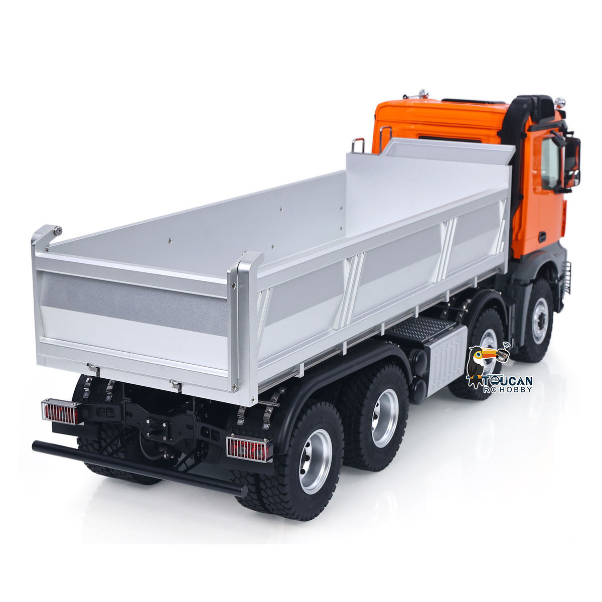 Fast Free Shipping for EU Kabolite 1/14 Electric RC Dump Truck K5703 8X8 Remote Control Tipper Model 2Speed Transmission Lights Sounds Battery Charger