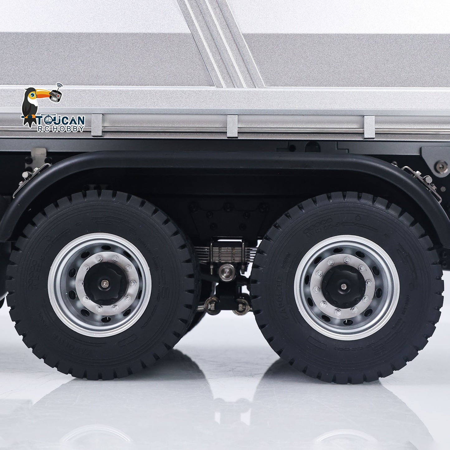 RTR Kabolite 8X8 1/14 RC Dump Truck K5703 Electric Lifting Remote Control Tipper Model 2Speed Gearbox Lights Sound System
