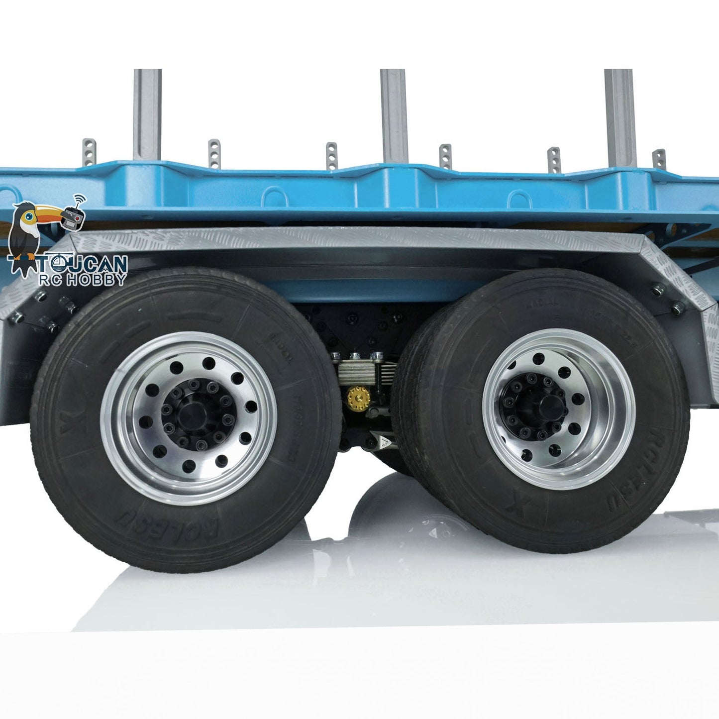 LESU 1/14 6x4 RC Flatbed Lorry Trailer Radio Control Painted TruckReady to Go Light Sound Radio System Bucket Motor Servo Battery Charger