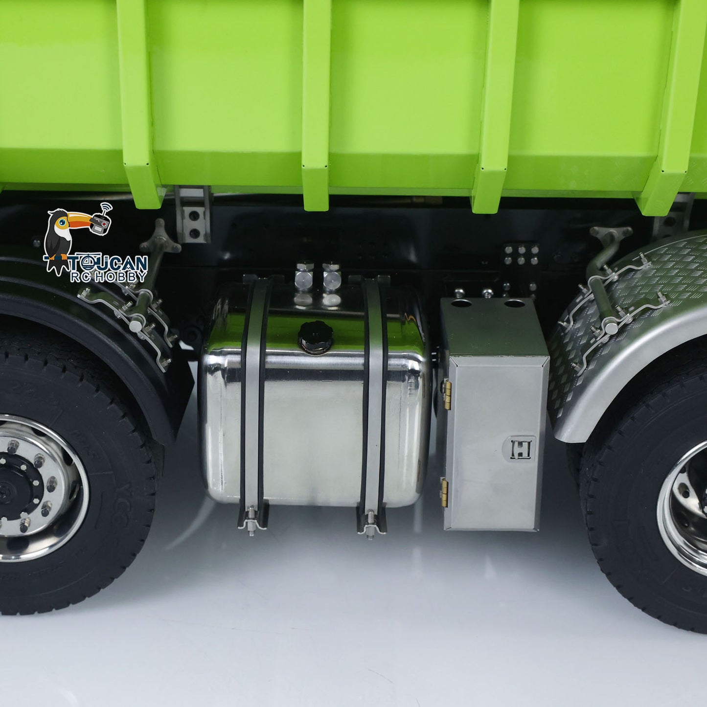 1:14 Metal 8*8 Hydraulic RC Dumper Tipper Radio Controlled Full Dump Truck Car with Standard Bucket 3-speed Transmission