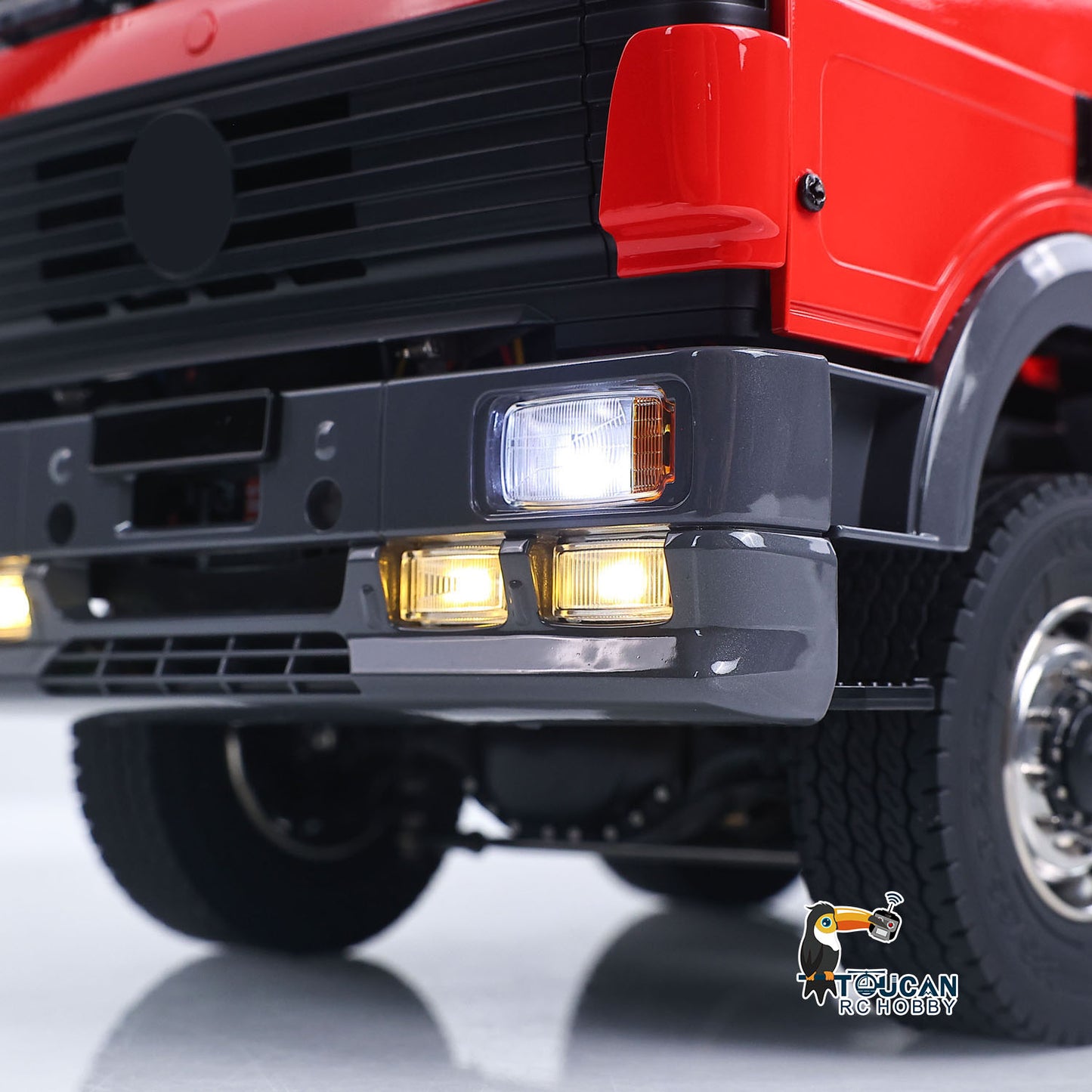 1/14 Metal RC Dump Truck 1838 8X8 Roll On Off Dumper Hydraulic Tipper Car 2-Way Valve 3-Speed Gearbox Differential Locks Light Sound