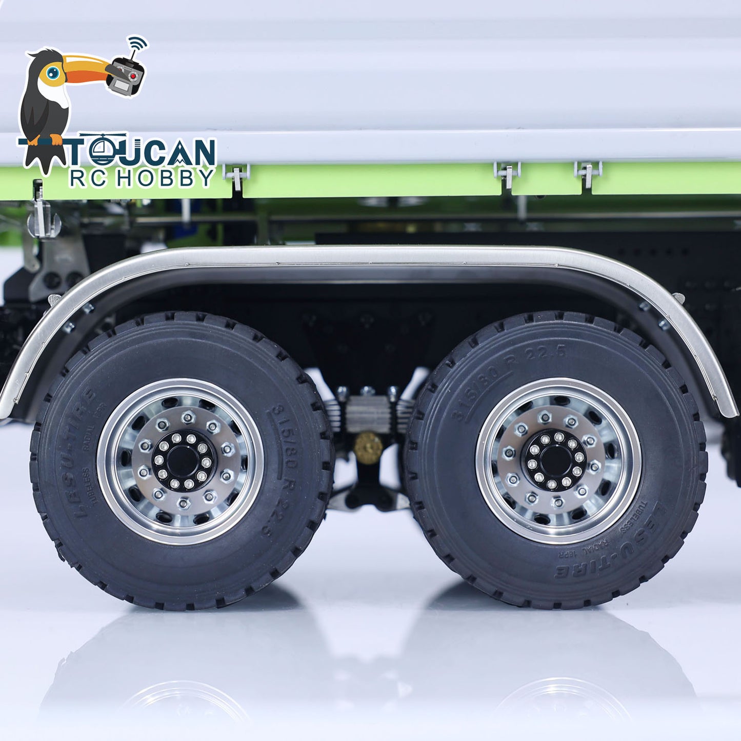 LESU 1/14 TGS 3-Ways RC Hydraulic Dump Truck 8X8 Painted Remote Control Crane Tipper Car 2Speed Gearbox 7CH Reversing Valve