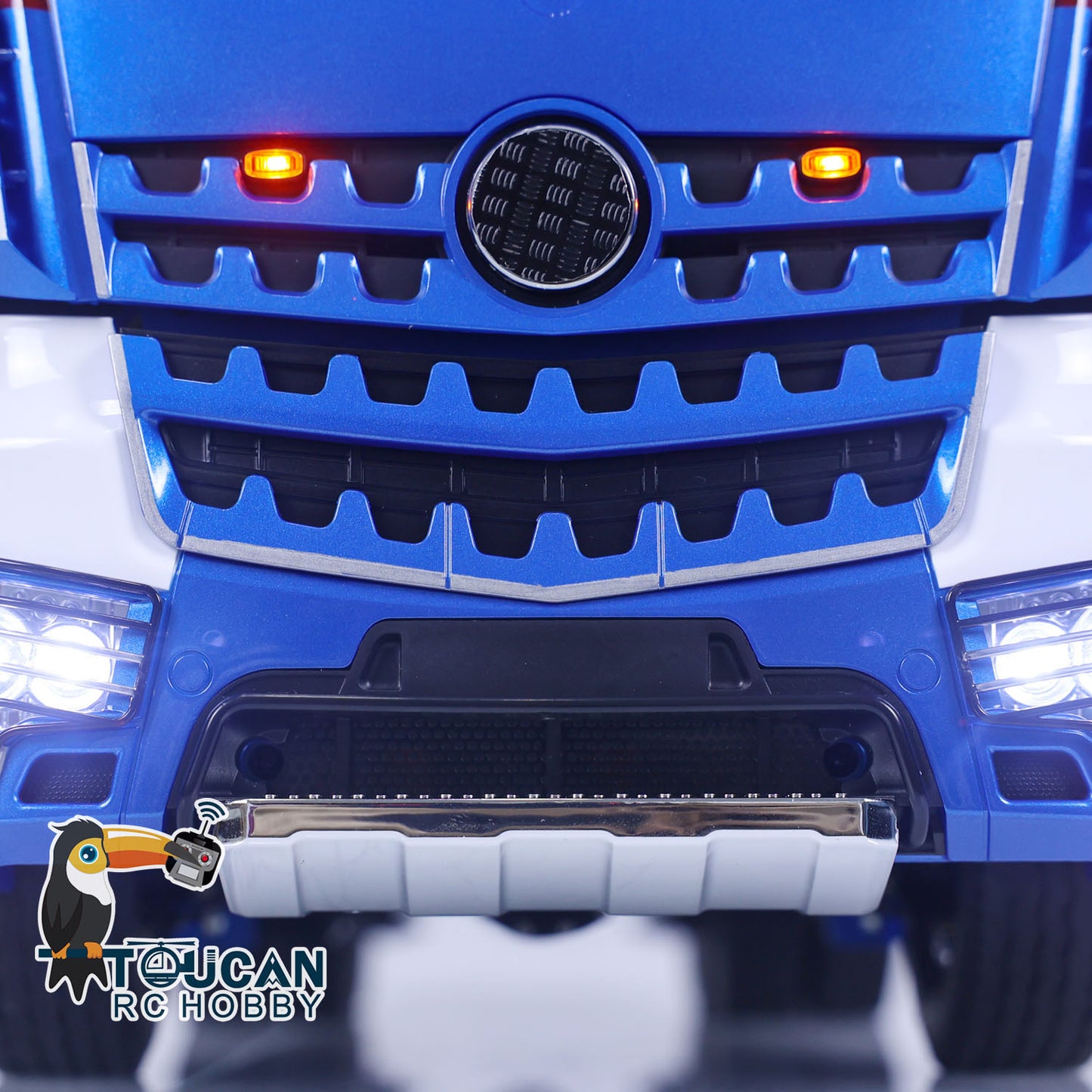 LESU 1/14 6x6 RC Tractor Truck Simulation I6S RTR Remote Controlled Car Model Roof Sounds Lights ESC Servo Motor