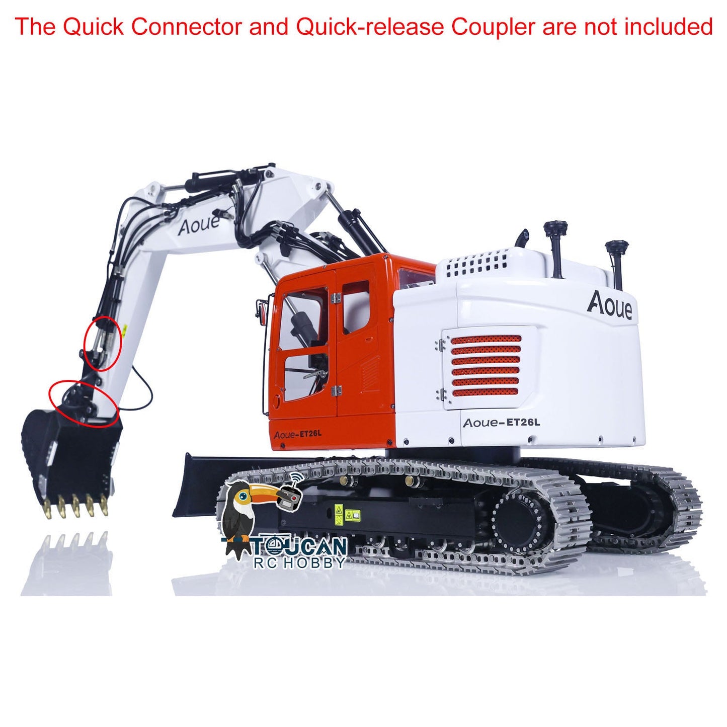 LESU Metal Aoue ET26L 1/14 Hydraulic RC Excavator Assembled Painted Radio Control Digger Hobby Model Emulated Contruction Vehicle