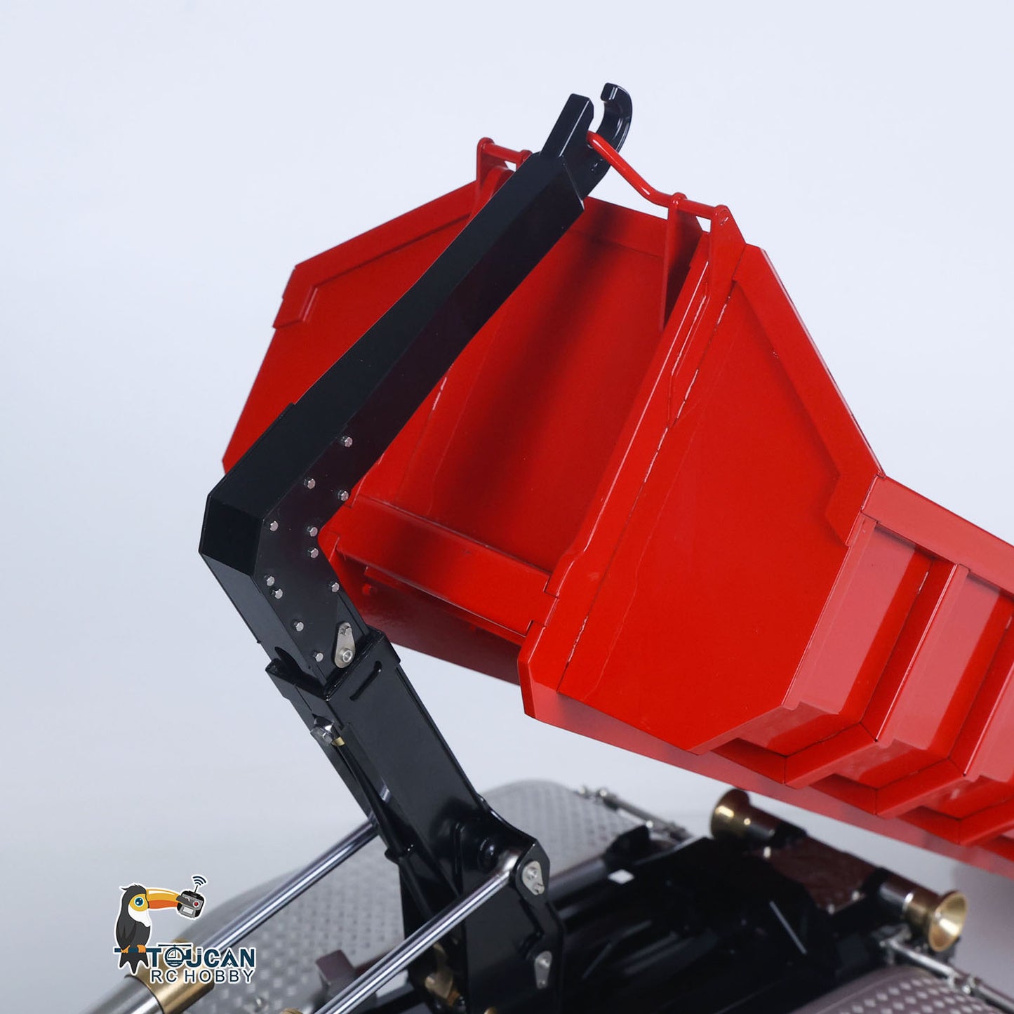 1/14 8*8 Hydraulic RC Dumper Tipper Car Metal Radio Control Full Dump Trucks with Standard Bucket Hobby Model DIY