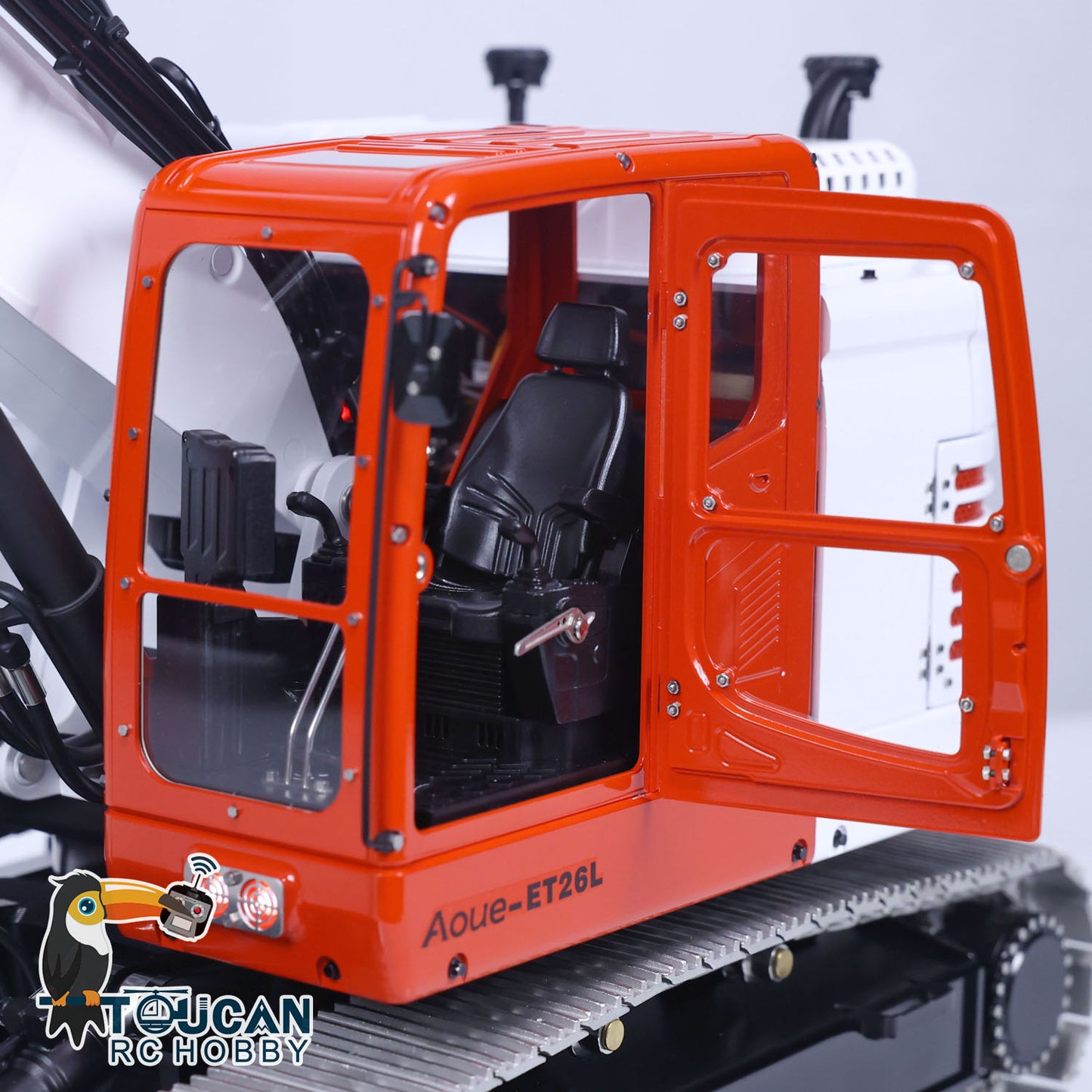 Metal LESU 1/14 RC Hydraulic Excavator Aoue ET26L PL18EV RTR Digger Model Sounds