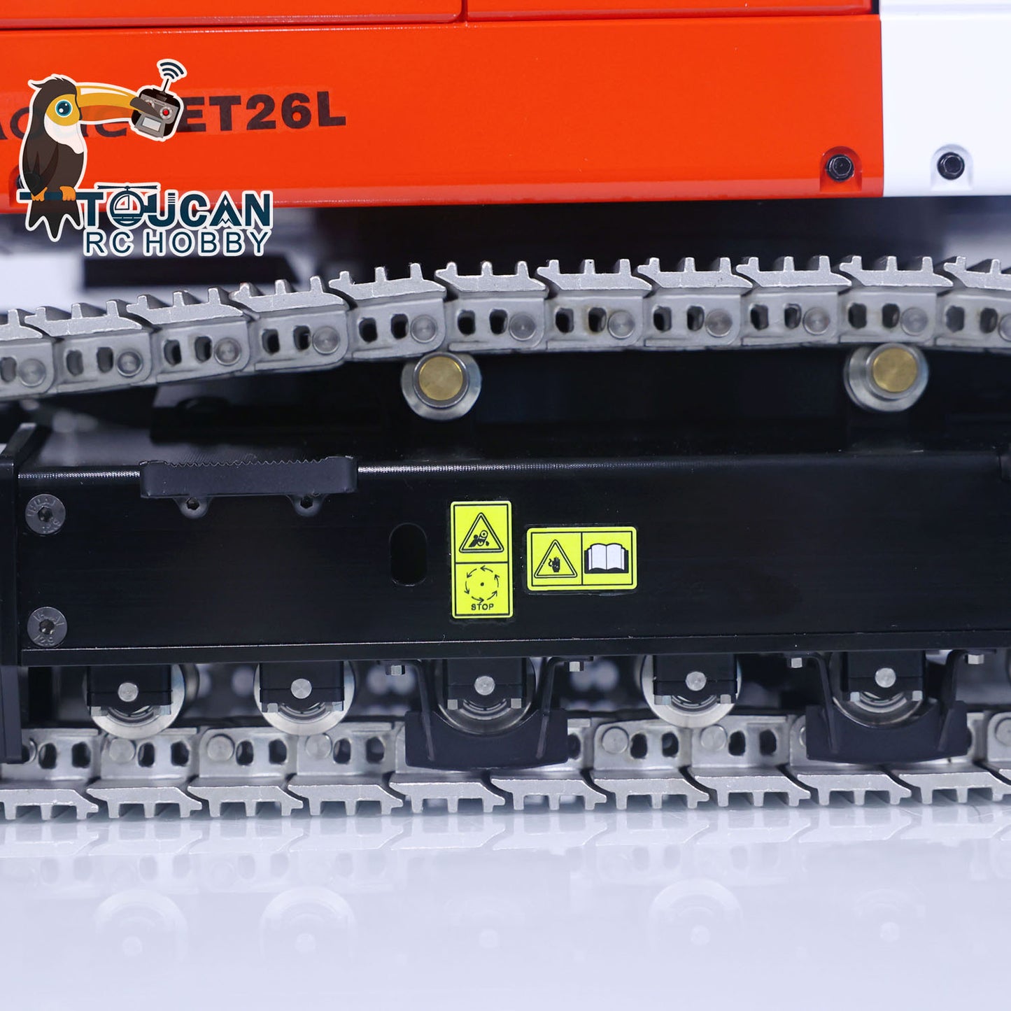 LESU Assembled 1/14 Metal Aoue ET26L Hydraulic RC Excavator PL18EV Valve ESC GPS