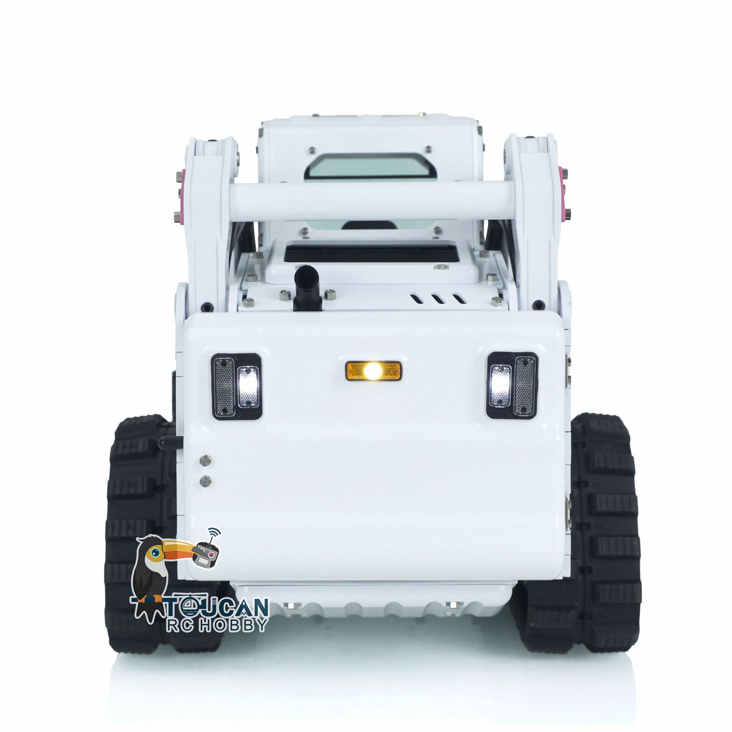 LESU 1/14 Aoue-LT5 Tracked Skid-Steer RC Hydraulic Loader RTR Remote Control Car Model DIY Rotating LED Light Sound System