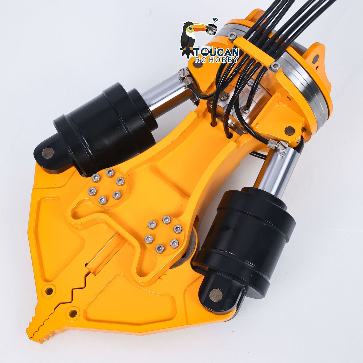 Metal Hydraulic Shear for 1/12 RC Hydraulic Digger C395 Remote Control Construction Vehicles Excavator Engineering Machine