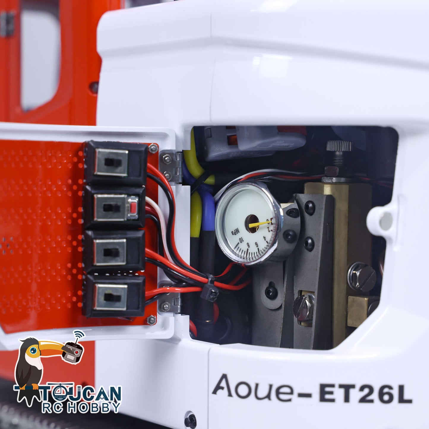 Metal LESU 1/14 RC Hydraulic Excavator Aoue ET26L PL18EV RTR Digger Model Sounds