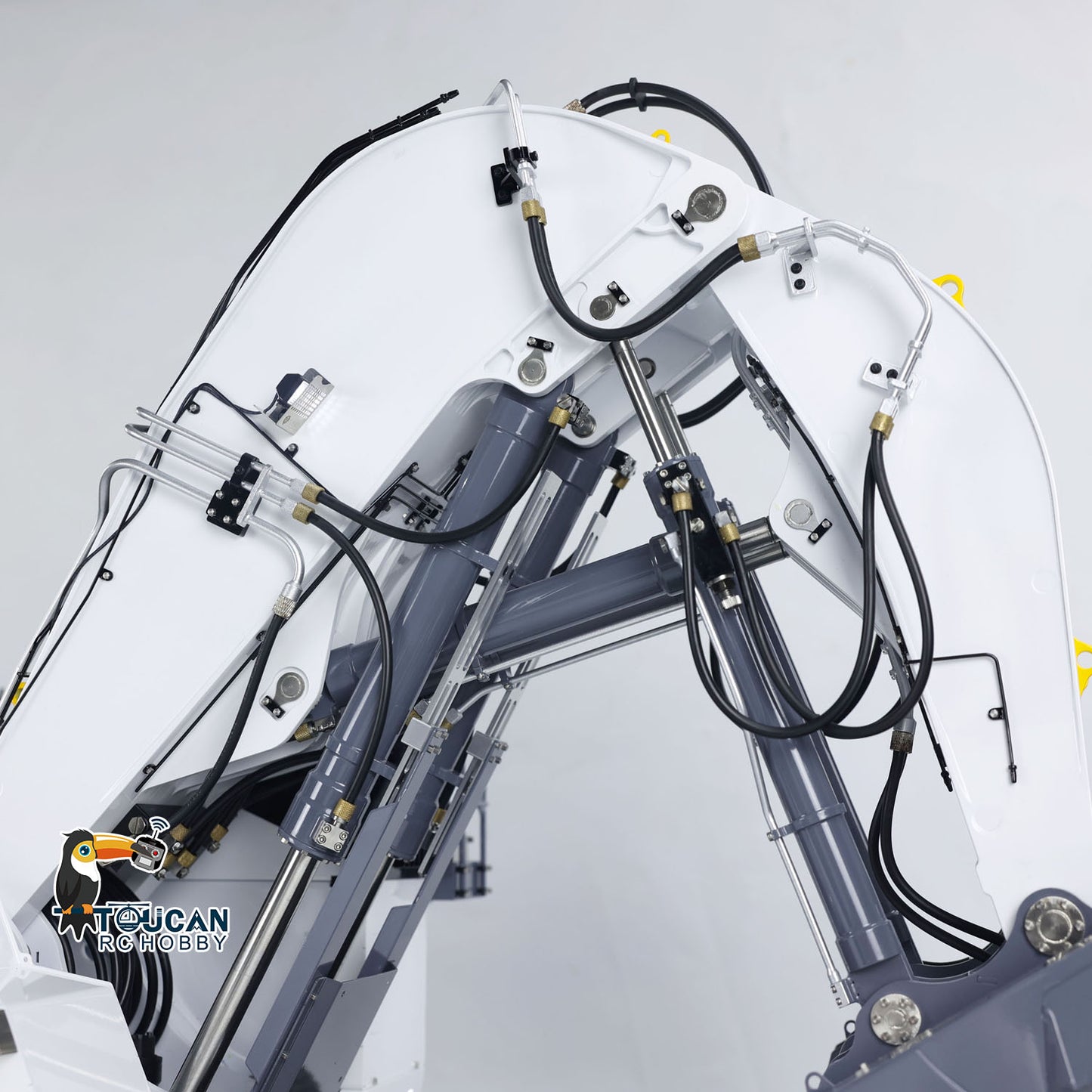 Pre-order LESU 1/14 Heavy Double Pump RC Hydraulic Metal Excavator AOUE 9150 XE Lite Radio Controlled RTR Version Digger Light System