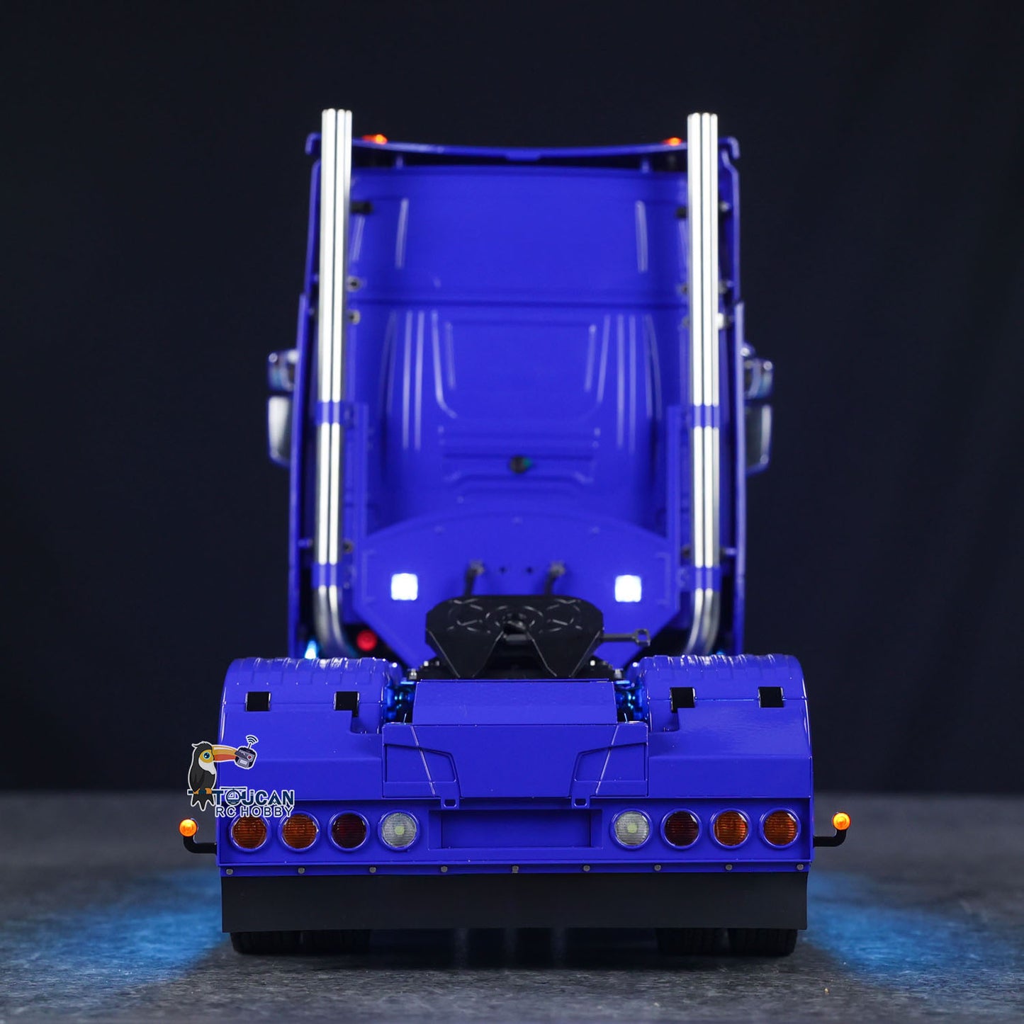 TOUCAN 770S 1/14 RC Tractor Truck 6X6 Metal Chassis Axle Locks RTR 3Speed Lorry Car Smoke Sound Light Unit Cabin Suspension ST8