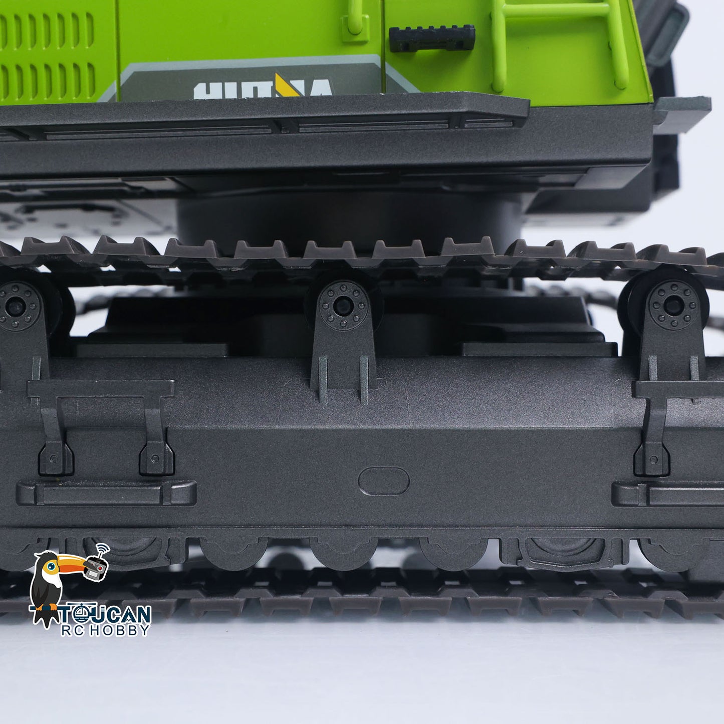 US STOCK HUINA 1/14 593 Toys Model RC Excavator Car Gift Battery 2.4G Remote Control Digger