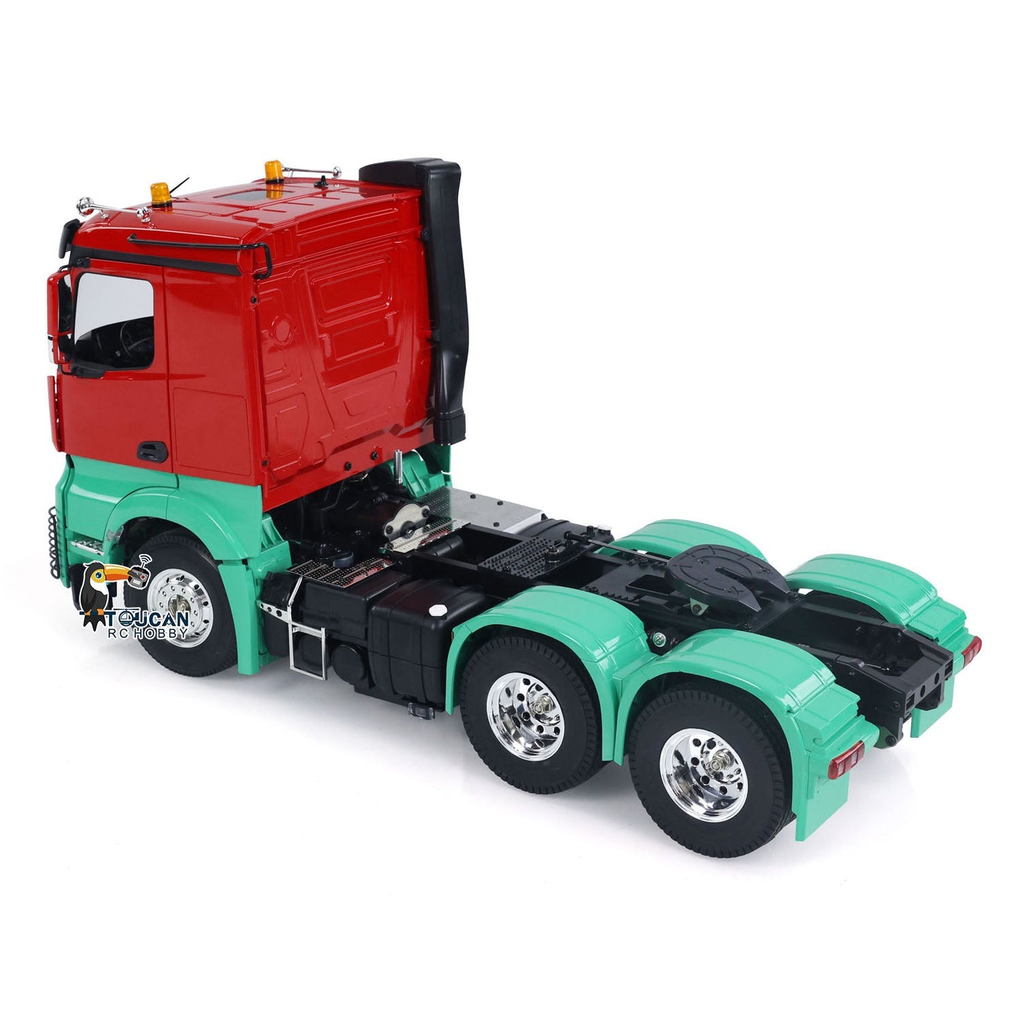 1/14 6x4 RC Tractor Truck Remote Control Car Model Painted Assembled Upgraded Model ESC Servo Motor Light Sound RC Hobby Model