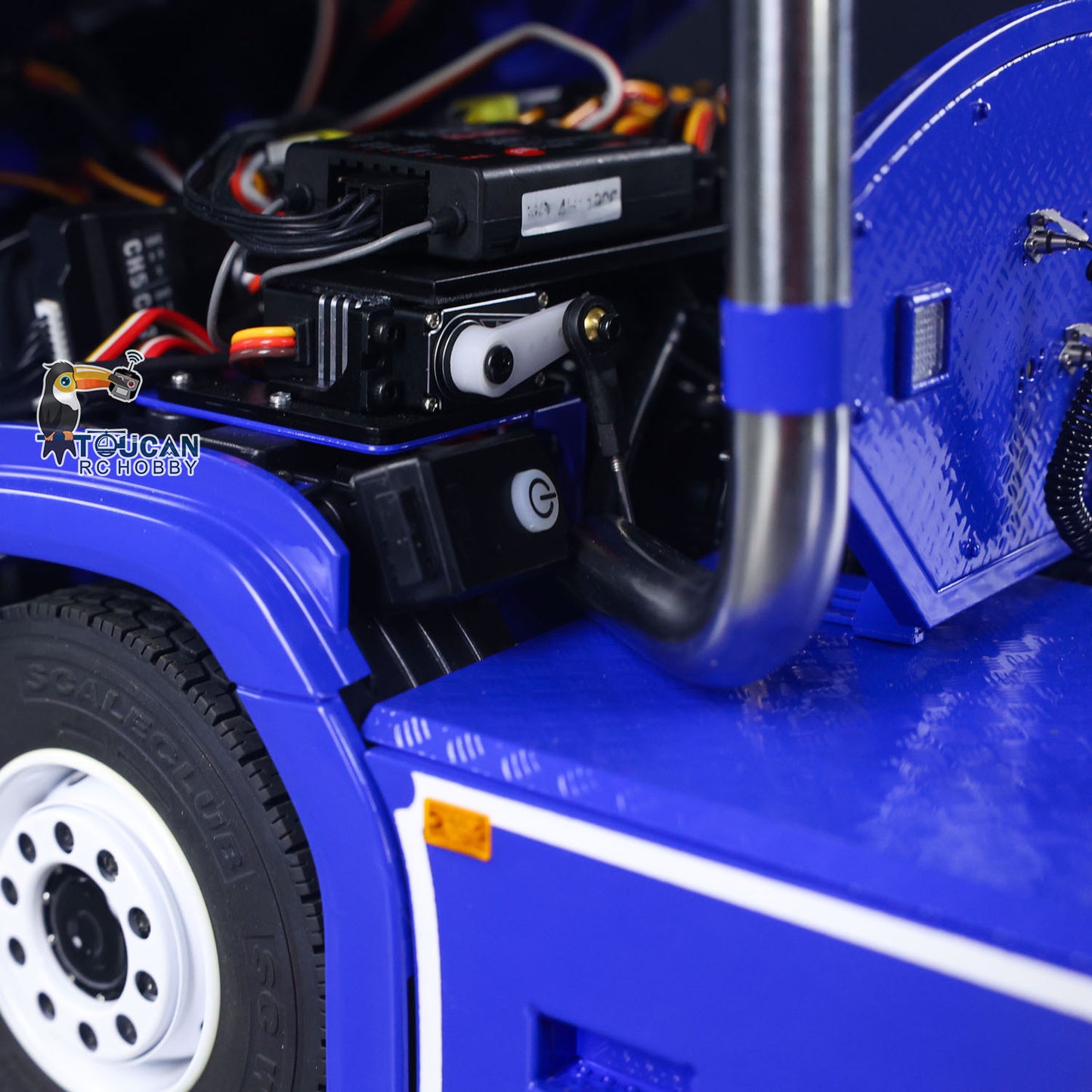 TOUCAN 770S 1/14 RC Tractor Truck 6X6 Metal Chassis Axle Locks RTR 3Speed Lorry Car Smoke Sound Light Unit Cabin Suspension ST8