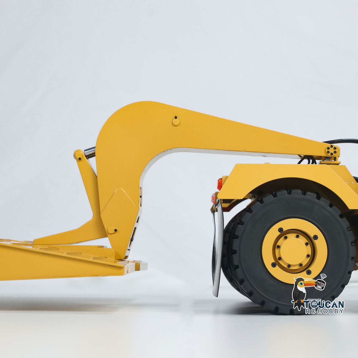 Metal 1/20 RC Heavy Duty Hydraulic Mining Trailer C739D PRO Gooseneck Car Remote Control Construction Machine RTR Battery