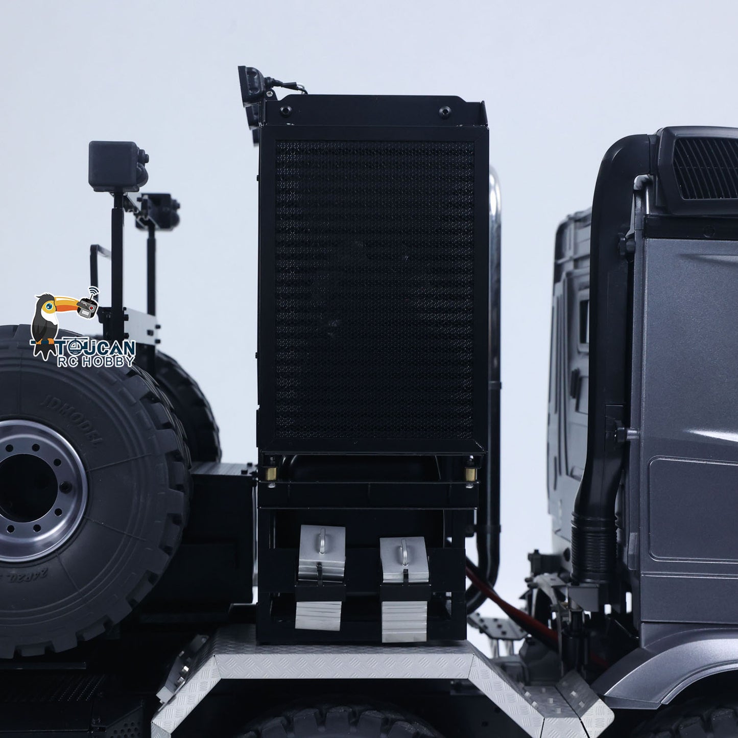 1/14 6x6 TOUCAN Hydraulic RC Dump Truck Metal Radio Controlled Tipper Car Differential Lock Light Sound FlySky I6S