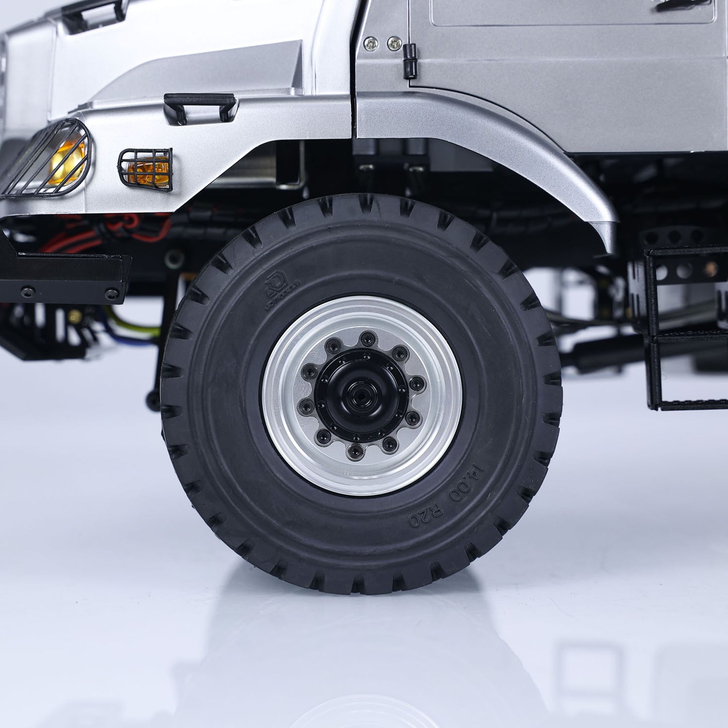 US STOCK 1/14 6x6 RC Off-road Tractor Truck JDModel Remote Control Car Differential Axles