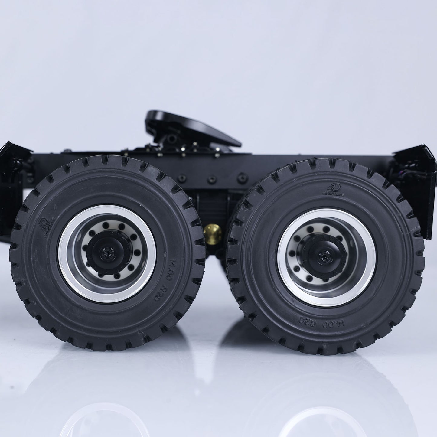 US STOCK 1/14 6x6 RC Off-road Tractor Truck JDModel Remote Control Car Differential Axles
