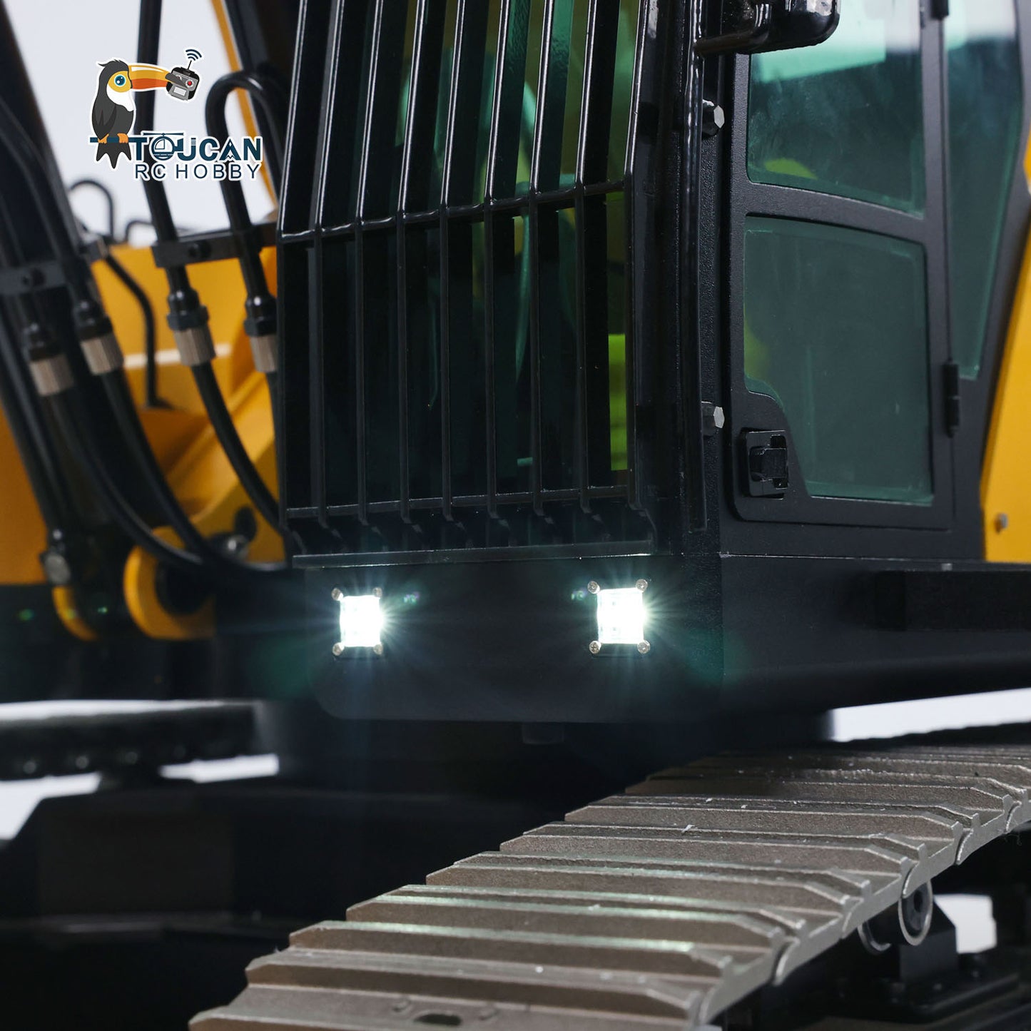 1/12 RC Hydraulic Heavy Excavator 395F Metal Remote Control Digger Finished Model 1.0L Dual Pump Paladin PL18EV LITE Radio