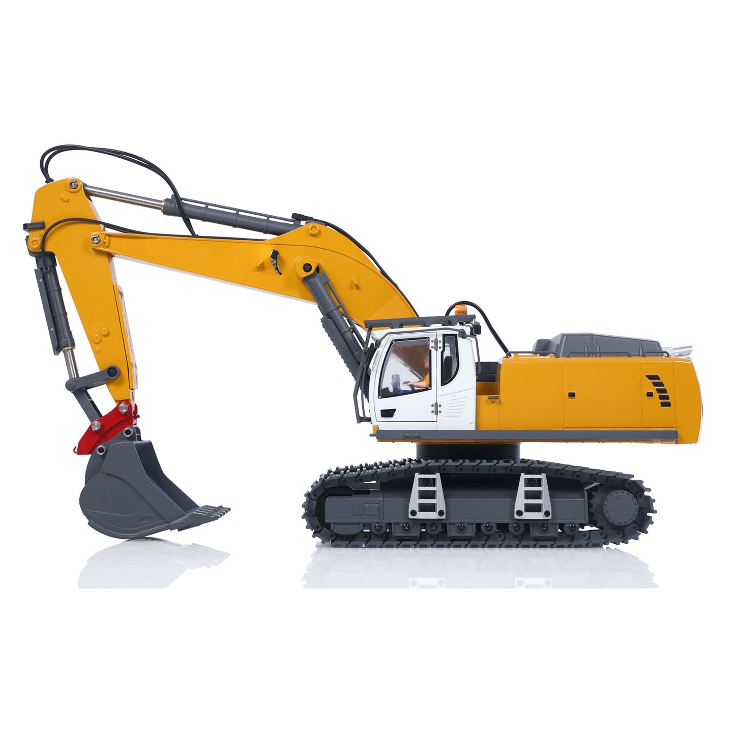 US STOCK 1/18 Kabolite 5901 100S Electric Lifting RC Excavator Flysky Remote Control Digger Engineering Vehicle Electric Ripper Hammer