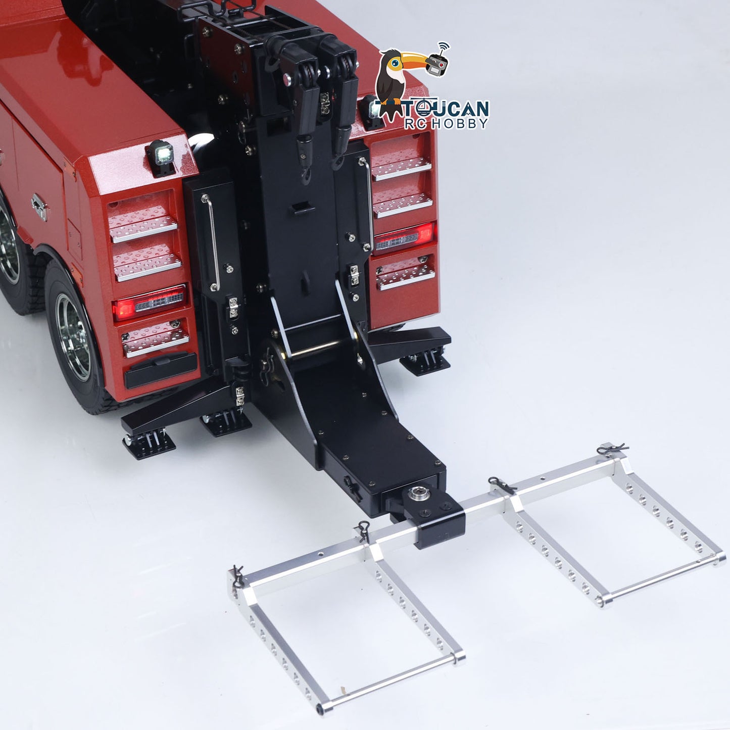 Customized DIY TAMIYA 56362 1/14 8x4 RC Wrecker Tow Truck Rescue Car FH16 RTR Electric Recovery Vehicles I6S Radio Battery Sound