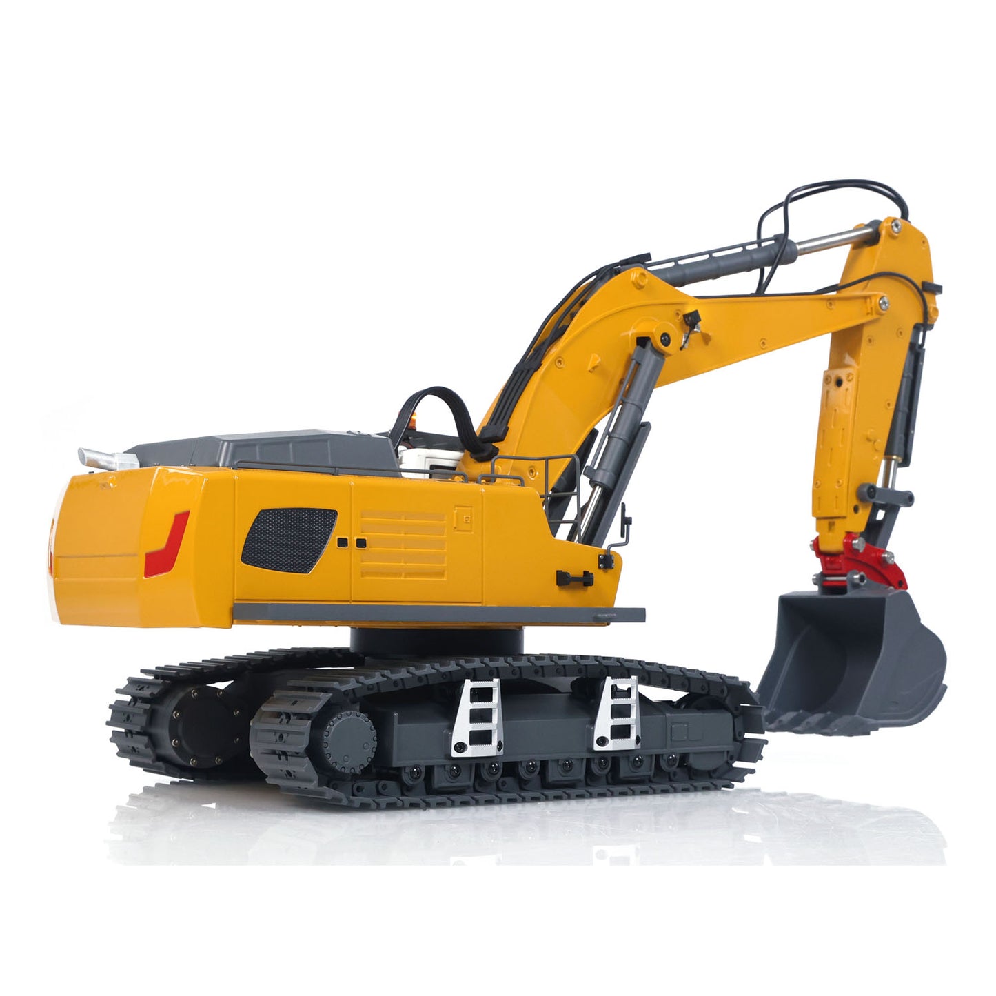 Fast Shipping 1/18 Kabolite 5901 100S Electric Lifting RC Excavator Flysky Remote Control Digger Engineering Vehicle Electric Ripper Hammer