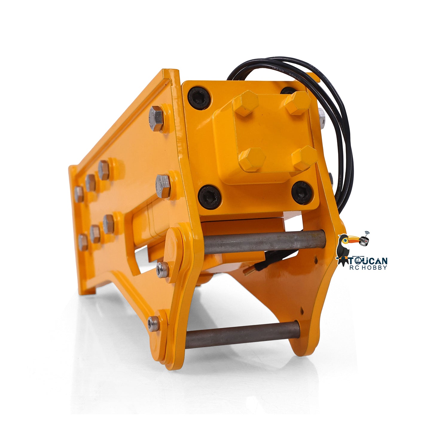 Metal Painted Electric Hammer for 1/12 RC Hydraulic Digger C395 Dual Pump Remote Control Construction Vehicles Excavator Engineering Machine