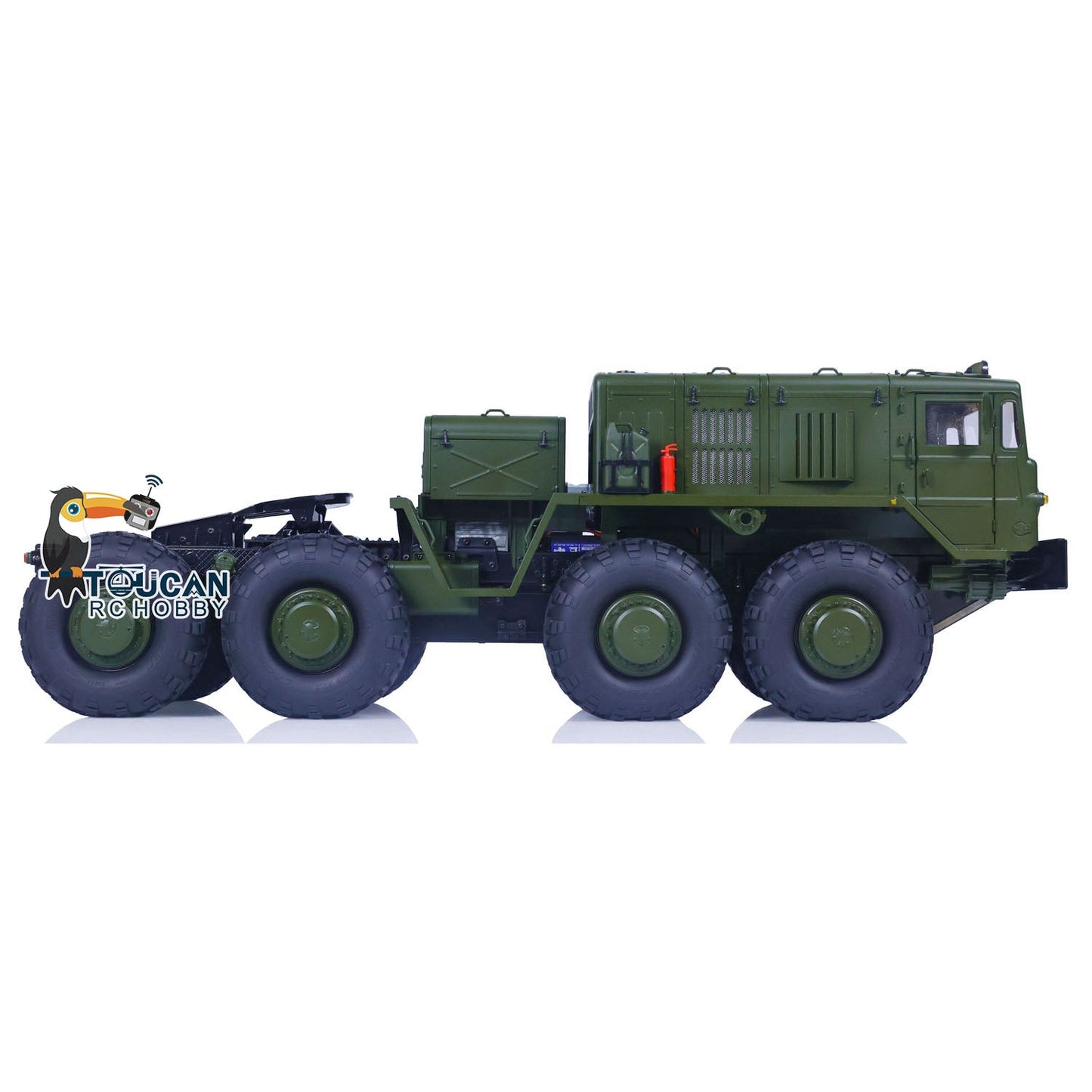 CROSSRC 1/12 8x8 BC8 Military RC Climbing Vehicle Tractor Truck Ready To Run Remote Controlled Crawler Car Hobby Model