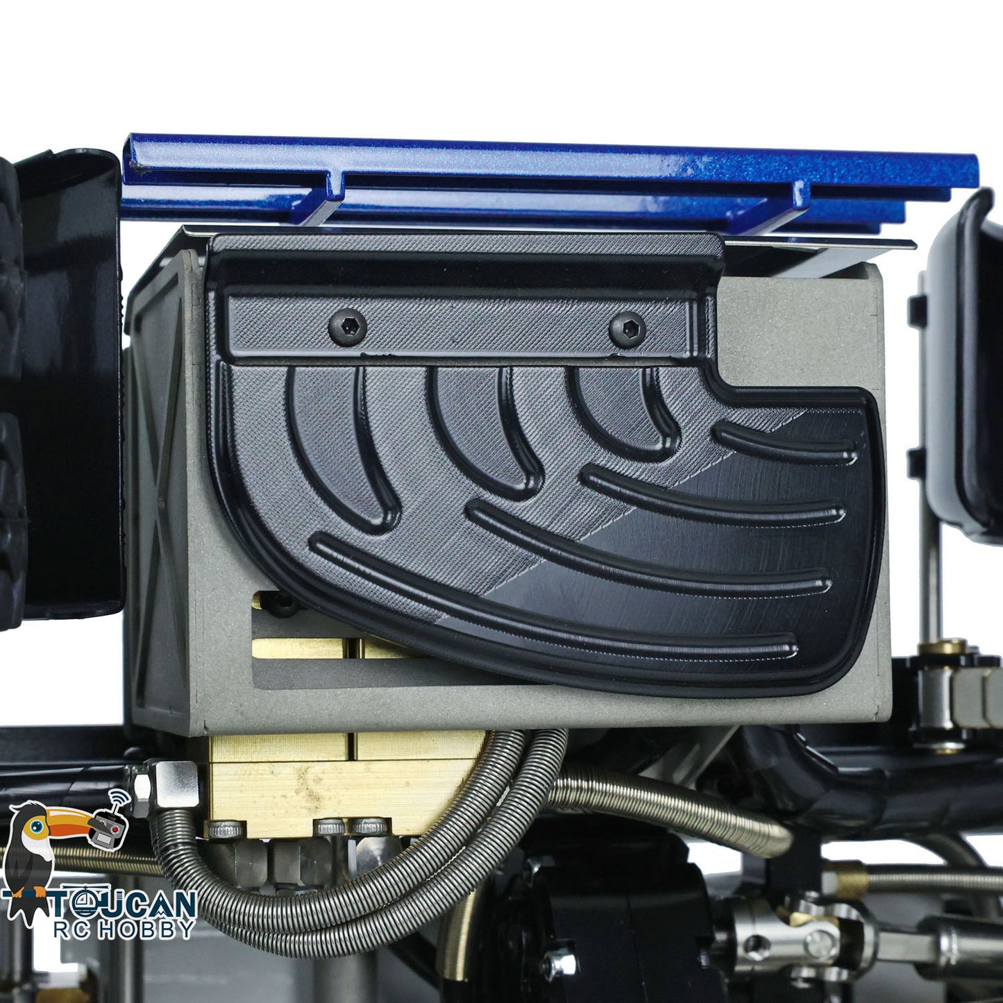 In Stock LESU 1/14 Scale 8x8 Truck Hydraulic Remote Controlled Dumper Roll On/Off Tipper Model Sound Light System Motor Front Towing Hook
