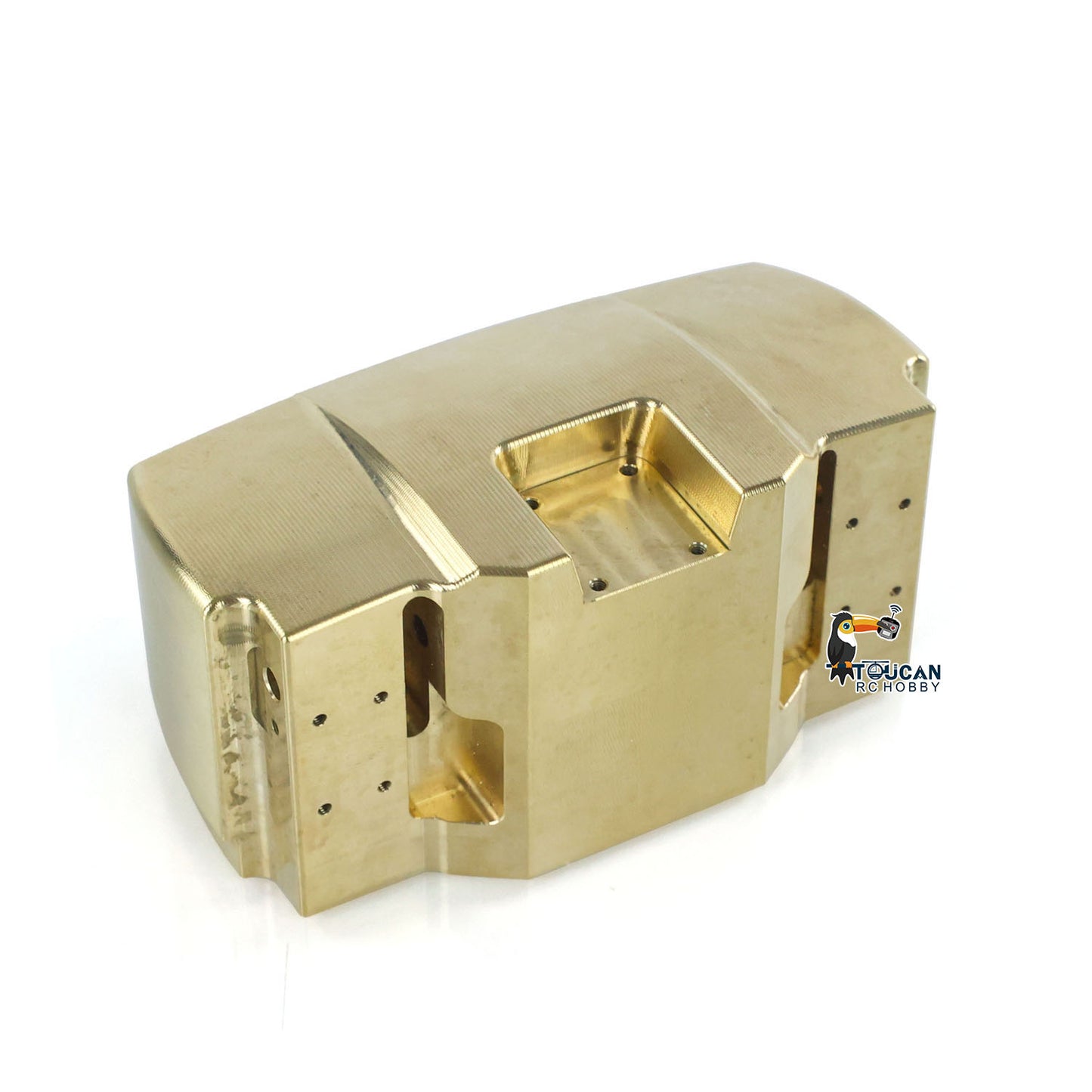 Aluminum Alloy & Brass Front Weight Increasing Module Rear Counterweight for LESU 1/14 Hydraulic RC Tractor AOUE 1050 Farm Truck DIY