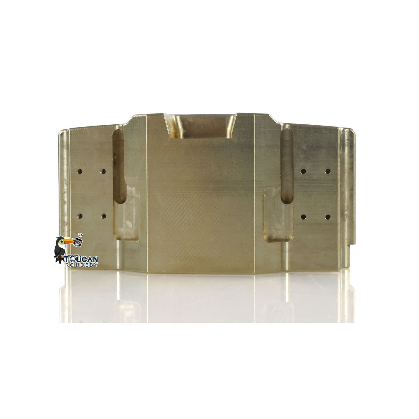 Aluminum Alloy & Brass Front Weight Increasing Module Rear Counterweight for LESU 1/14 Hydraulic RC Tractor AOUE 1050 Farm Truck DIY