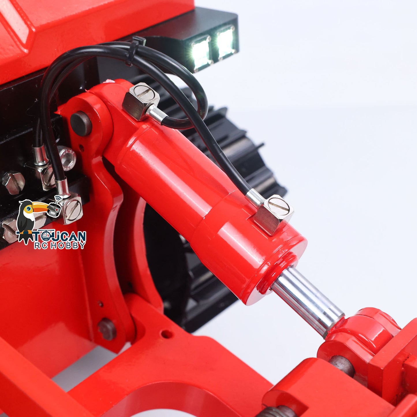 TOUCAN RTR Metal 1/12 Hydraulic Remote Control Bulldozer D155AX RC Dozer Model 7 Way Valve Brushless Motor Radio Master TX15 Battery