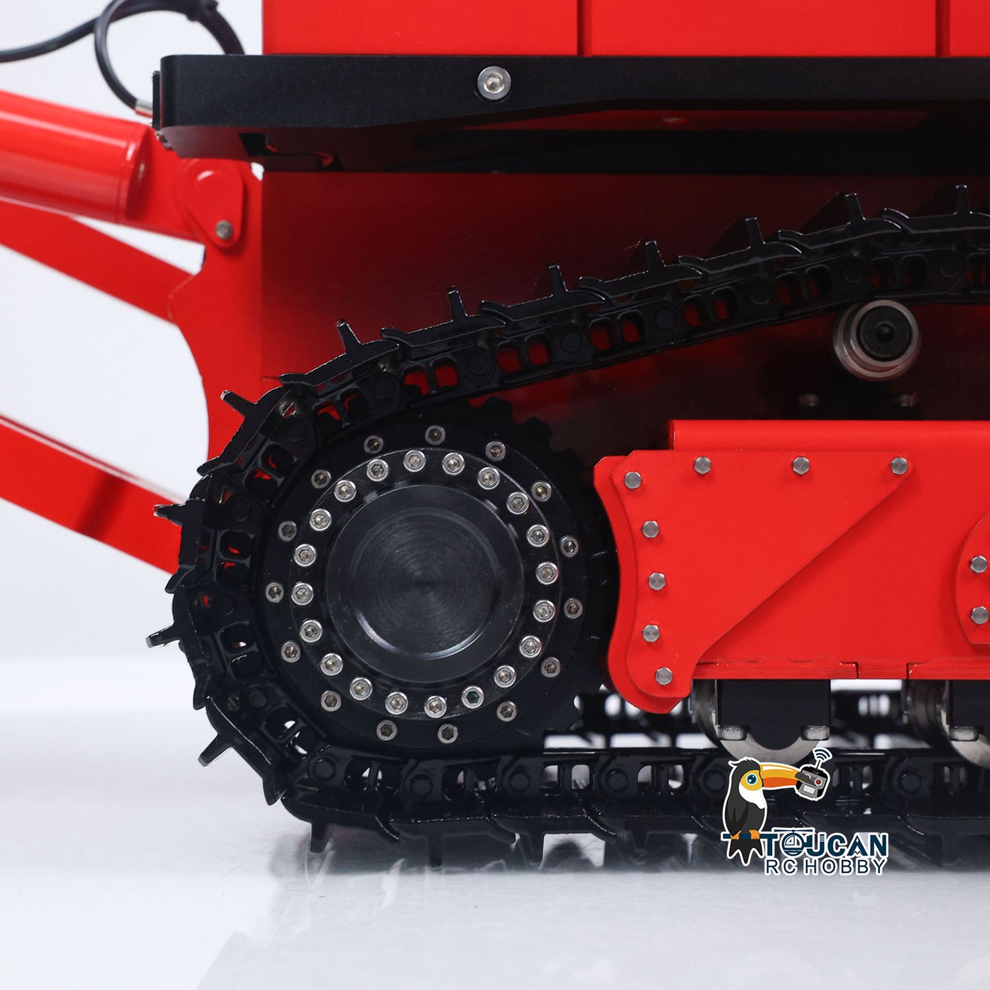 TOUCAN RTR Metal 1/12 Hydraulic Remote Control Bulldozer D155AX RC Dozer Model 7 Way Valve Brushless Motor Radio Master TX15 Battery