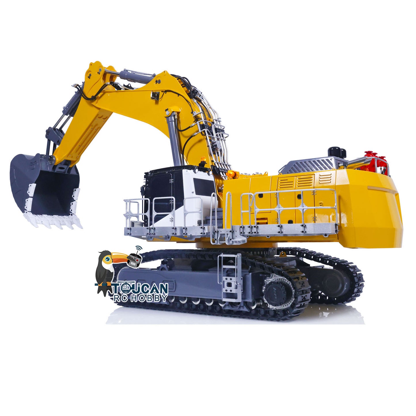 55KG! LESU 1/14 AOUE 9150 RC Hydraulic Excavator PL18EV Lite RTR Remote Control Digger Vehicle DIY Model 1040*415*470mm