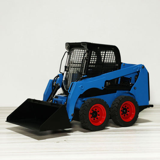 Metal 1/14 Hydraulic RC Skid-Steer Loader SM450 Remote Control Wheeled Car Model