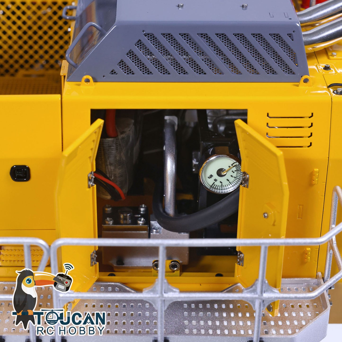 LESU 1/14 RC Hydraulic Excavator AOUE 9150 Heavy Duty PL18EV Lite RTR Remote Control Digger Backhoe Shovel RTR Model