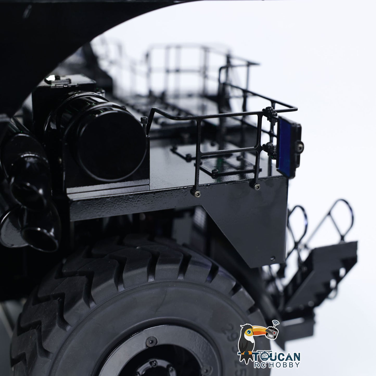 1/20 RC Metal Hydraulic Mining Truck 793D Heavy Construction Machine Radio Controlled Tipper Car I6X Radio Lights RTR Battery