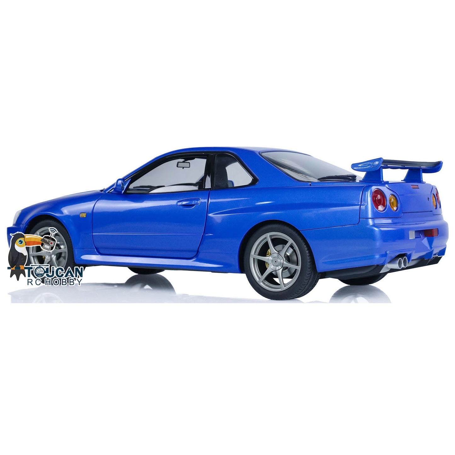 Capo 1/8 R34 RTR 4WD RC Drift Racing Car Metal Radio Controlled High-speed Vehicle Brushless Motor Painted Assembled DIY Model