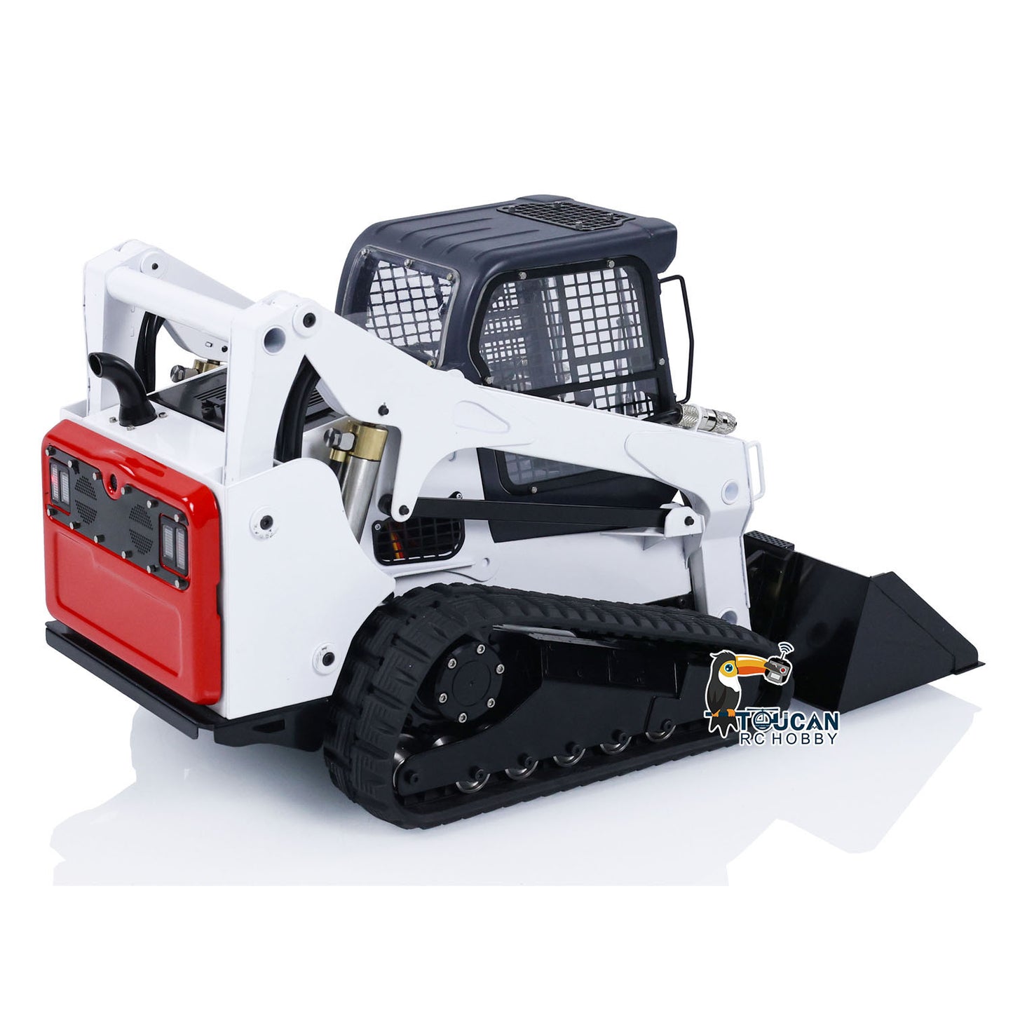 1/14 RC Hydraulic Skid-Steer Tracked Loader SM770 Remote Control Car Light Sound