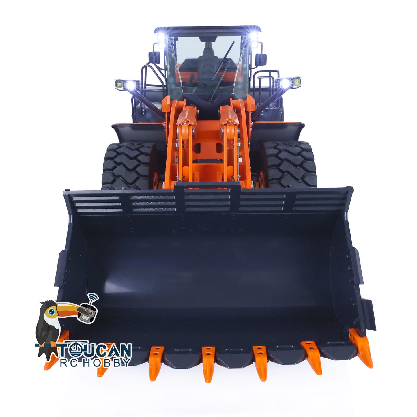 Fast Shipping Metal Hydraulic RC Loader 1/14 ZW370 JDM 198 RTR Radio Control Construction Car with New 201 Sound System